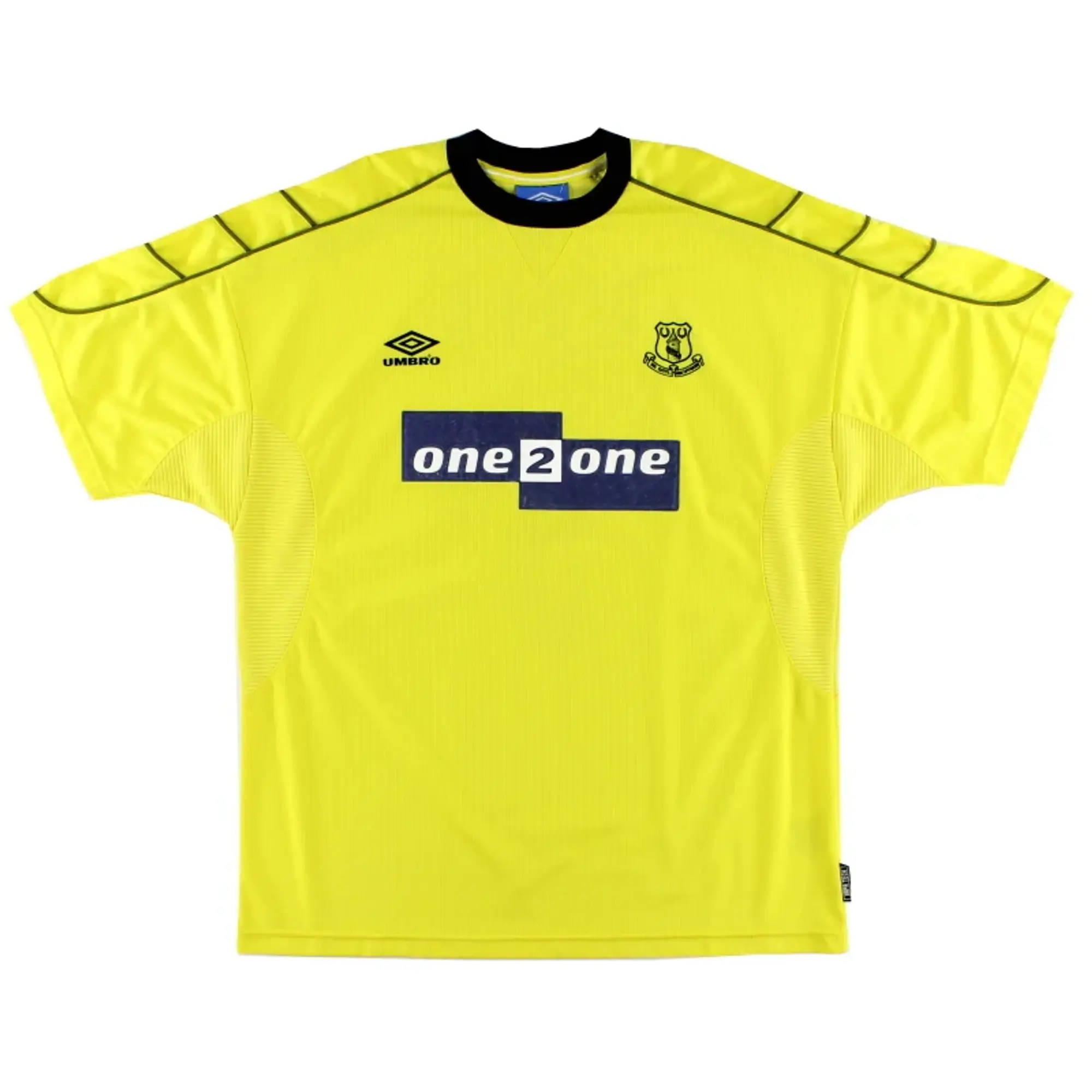 1999-00 Everton Umbro Away Shirt L - Everton / Excellent / Large