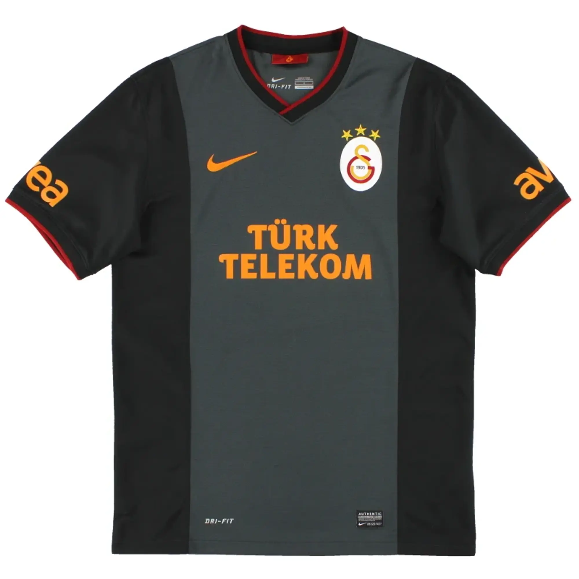 2013-14 Galatasaray Nike Away Shirt S - Galatasaray / Excellent / Small