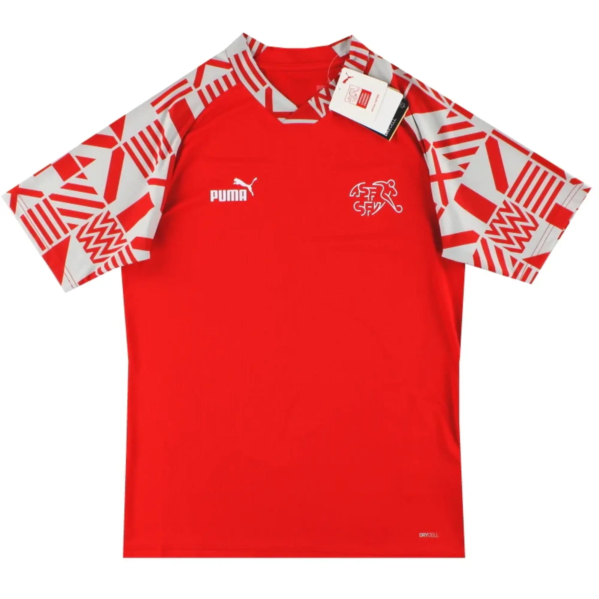 2022-23 Switzerland Puma Pre-Match Shirt *BNIB* - Switzerland / BNIB / XL