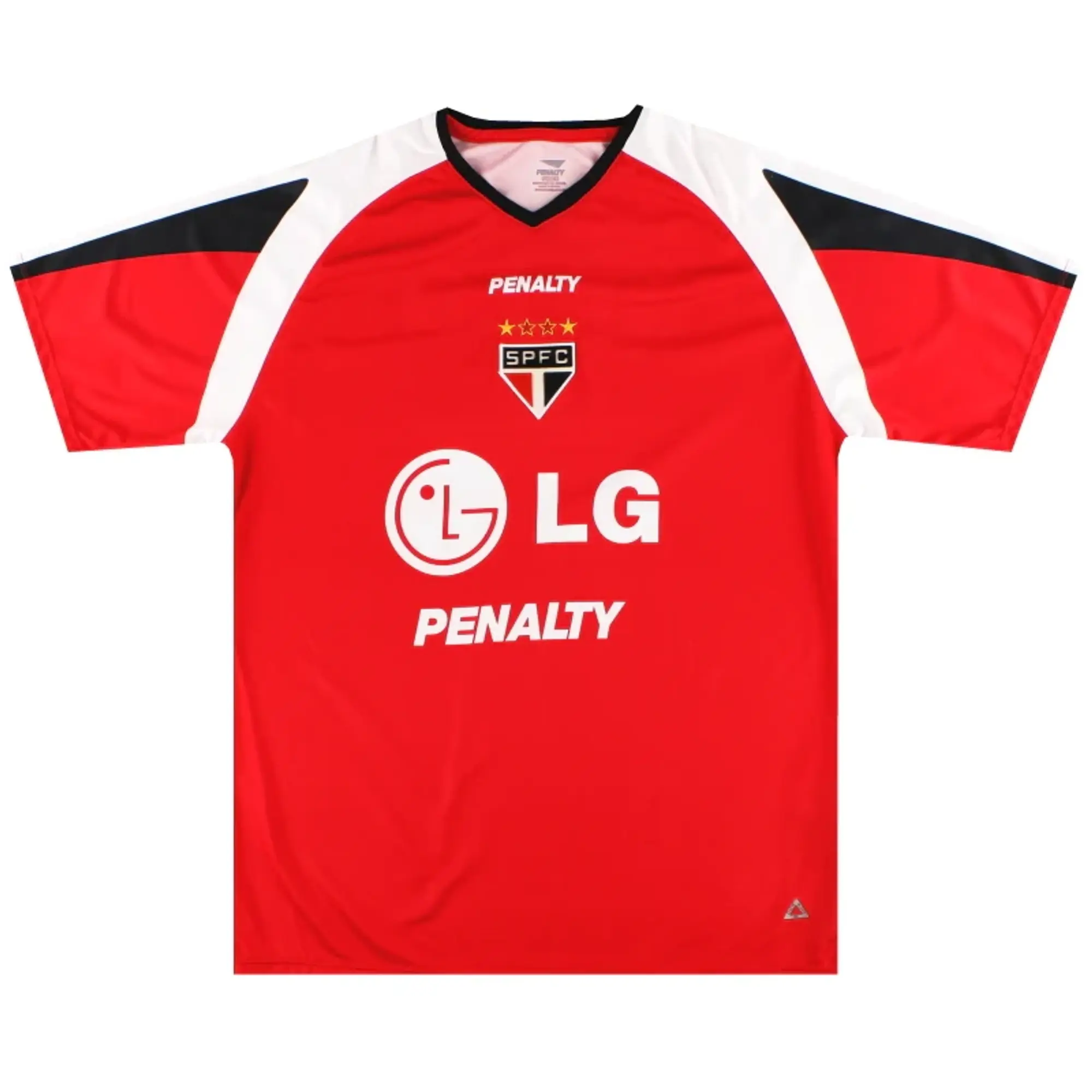 2001-02 Sao Paulo Penalty Training Shirt XL - Central and South American Clubs / Excellent / XL
