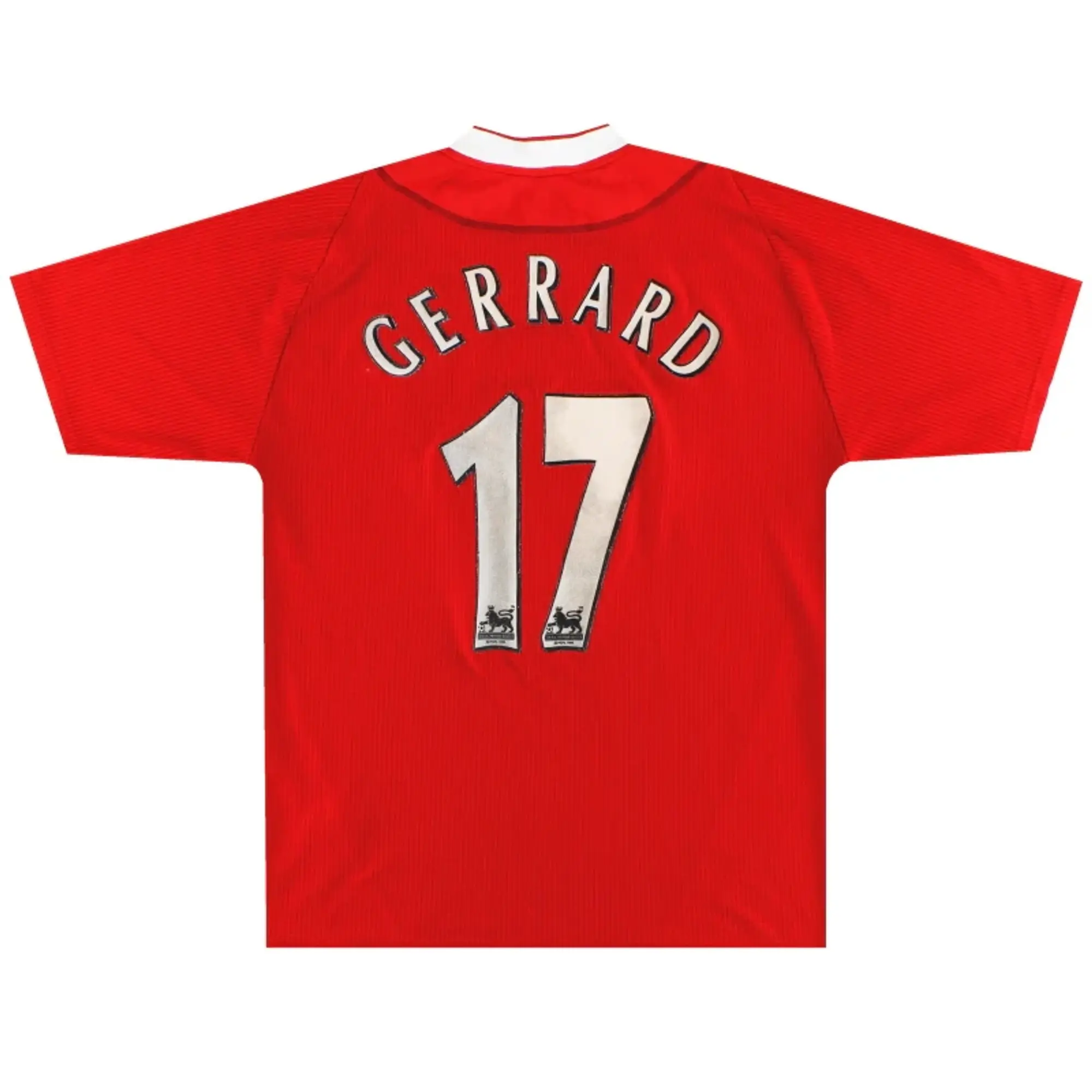 2002-04 Liverpool Reebok Home Shirt Gerrard #17 XXL - Liverpool / Excellent / XXL