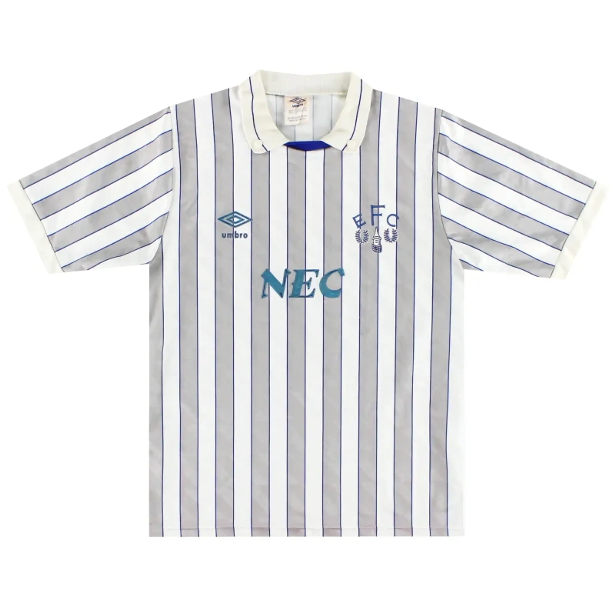 1988-91 Everton Umbro Away Shirt S - Everton / Very good / Small