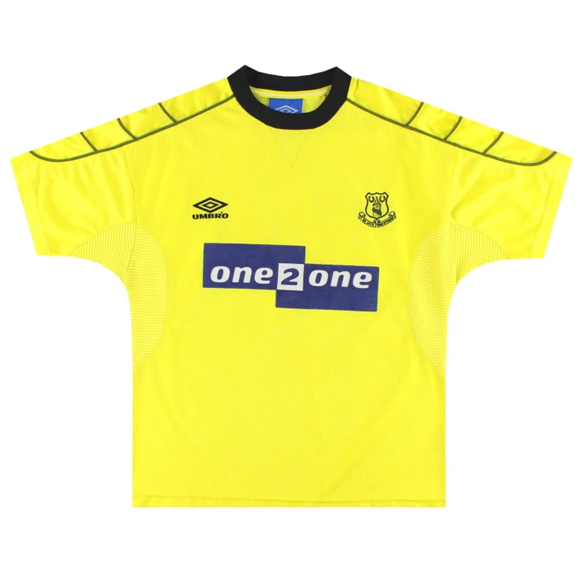 1999-00 Everton Umbro Away Shirt XL.Boys - Everton / Excellent / Youth