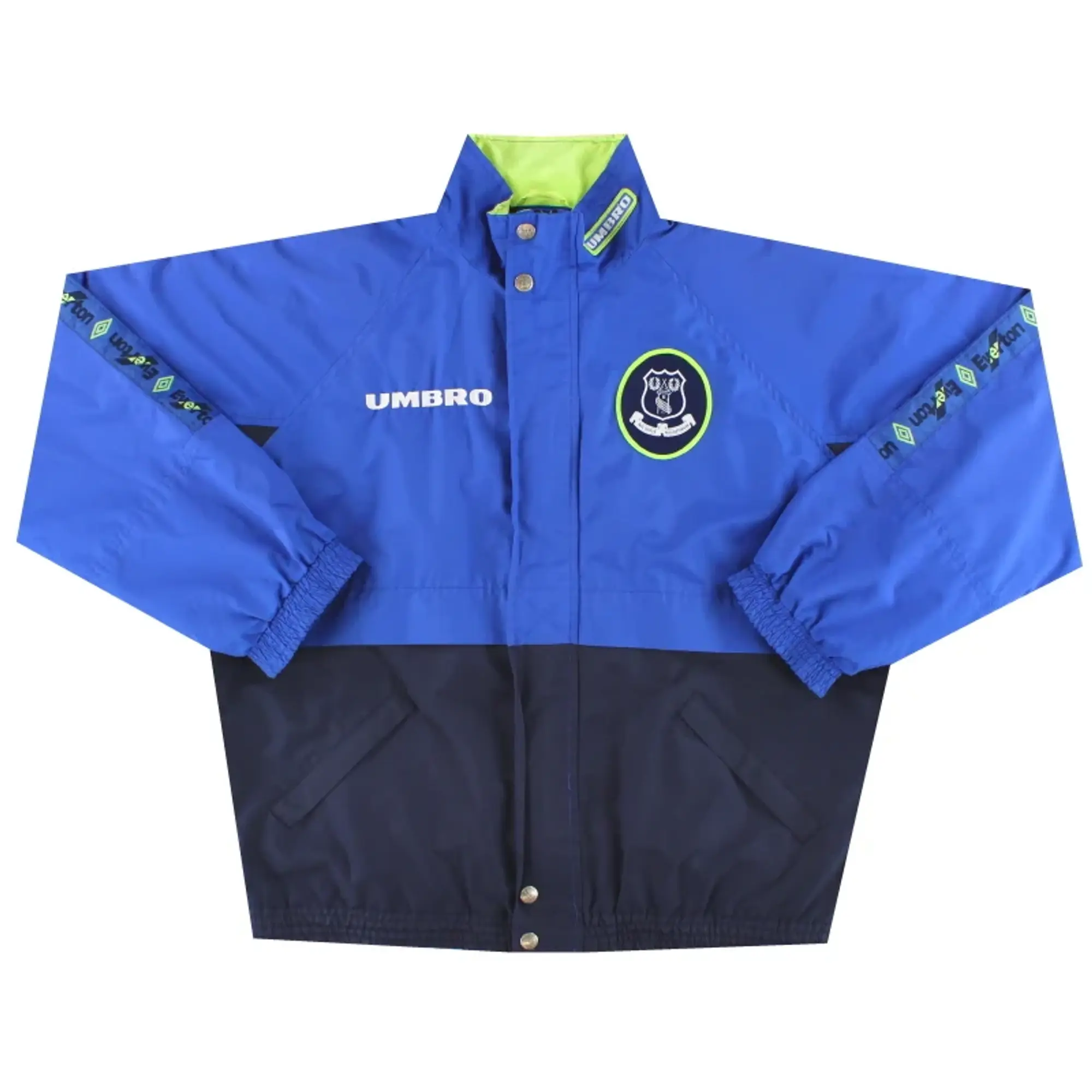 1996-97 Everton Umbro Travel Jacket L - Everton / Excellent / Large