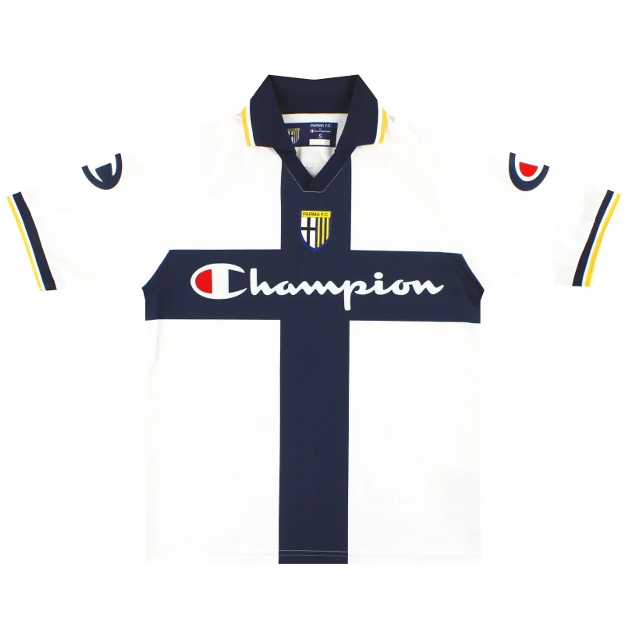 2004-05 Parma Champion Home Shirt S - Parma / Excellent / Small