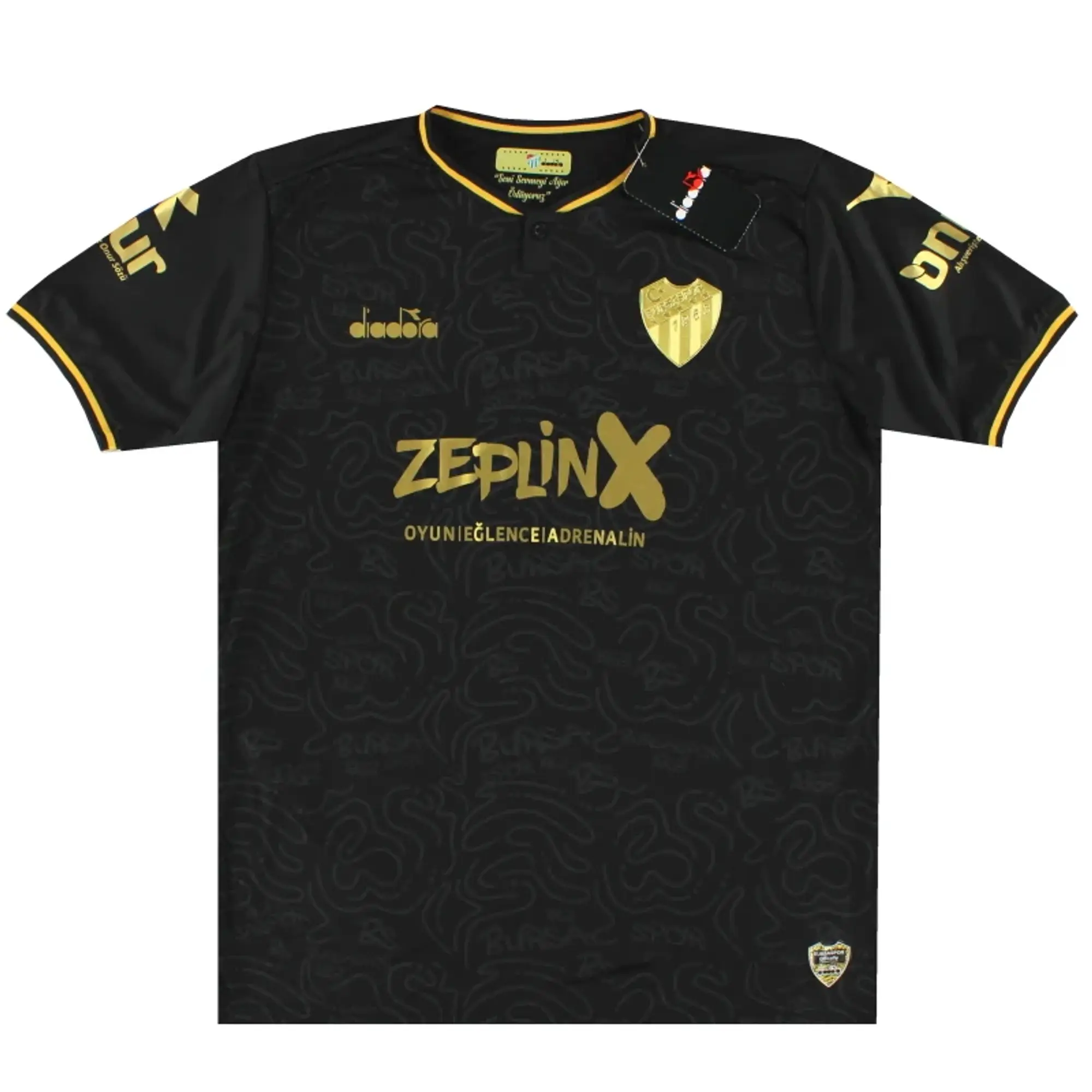 2022-23 Bursaspor Diadora Away Shirt *BNIB* - Other Turkish Clubs / BNIB / XL
