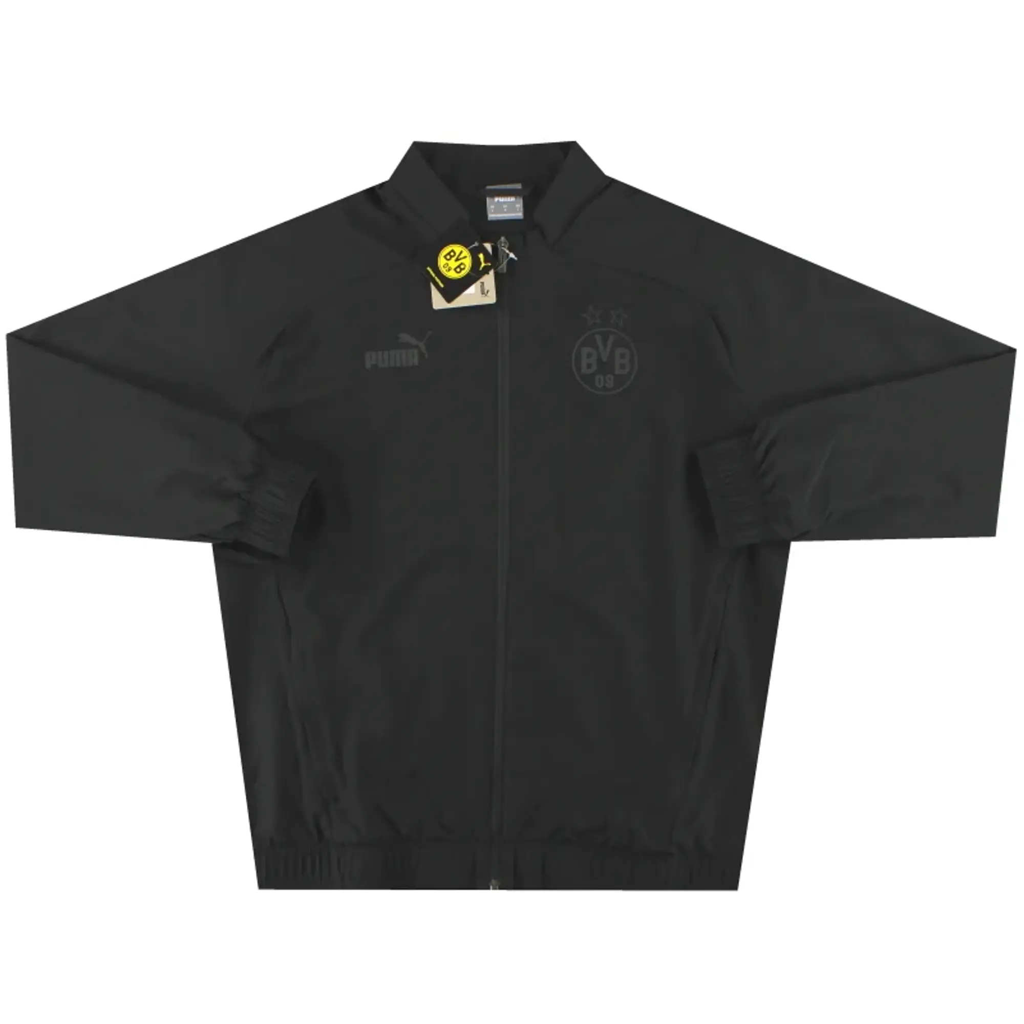 2022-23 Dortmund Puma Blackout Pre-Match Jacket *BNIB* - Dortmund / BNIB / XL
