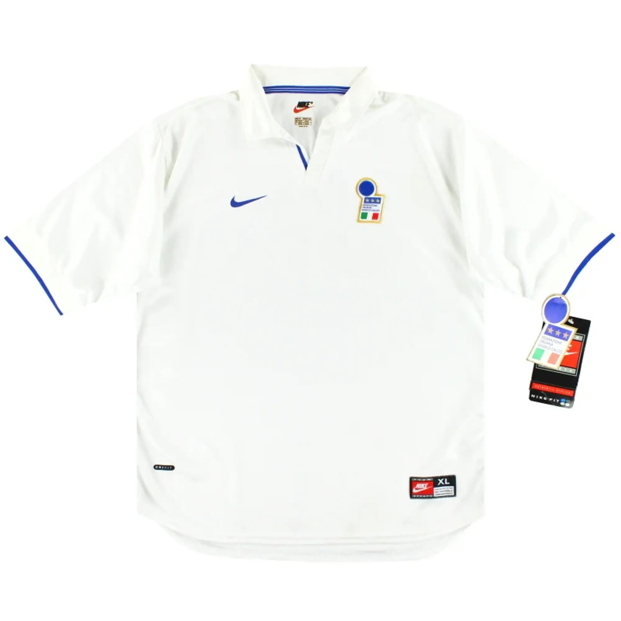 1997-98 Italy Nike Away Shirt *w/tags* XL - Italy / w/tags / XL