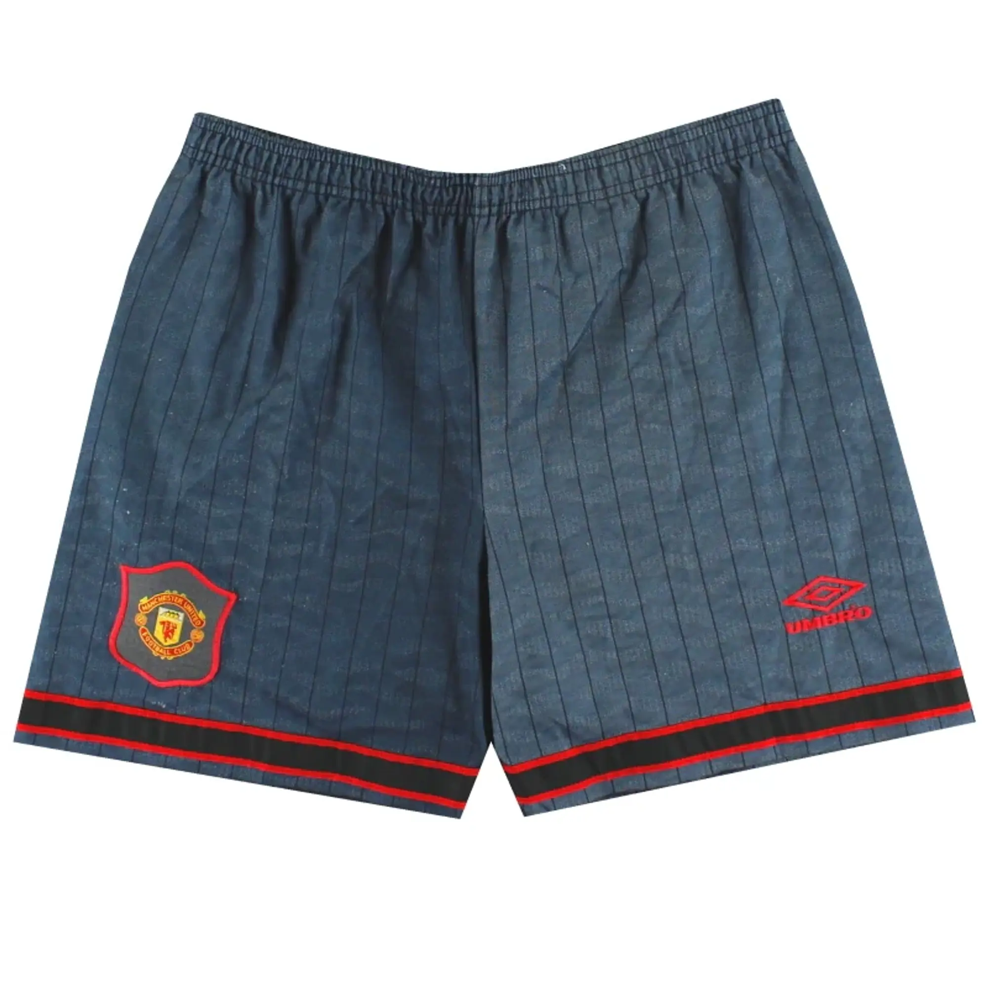 1995-96 Manchester United Umbro Away Shorts M - Manchester United / Very good / Medium