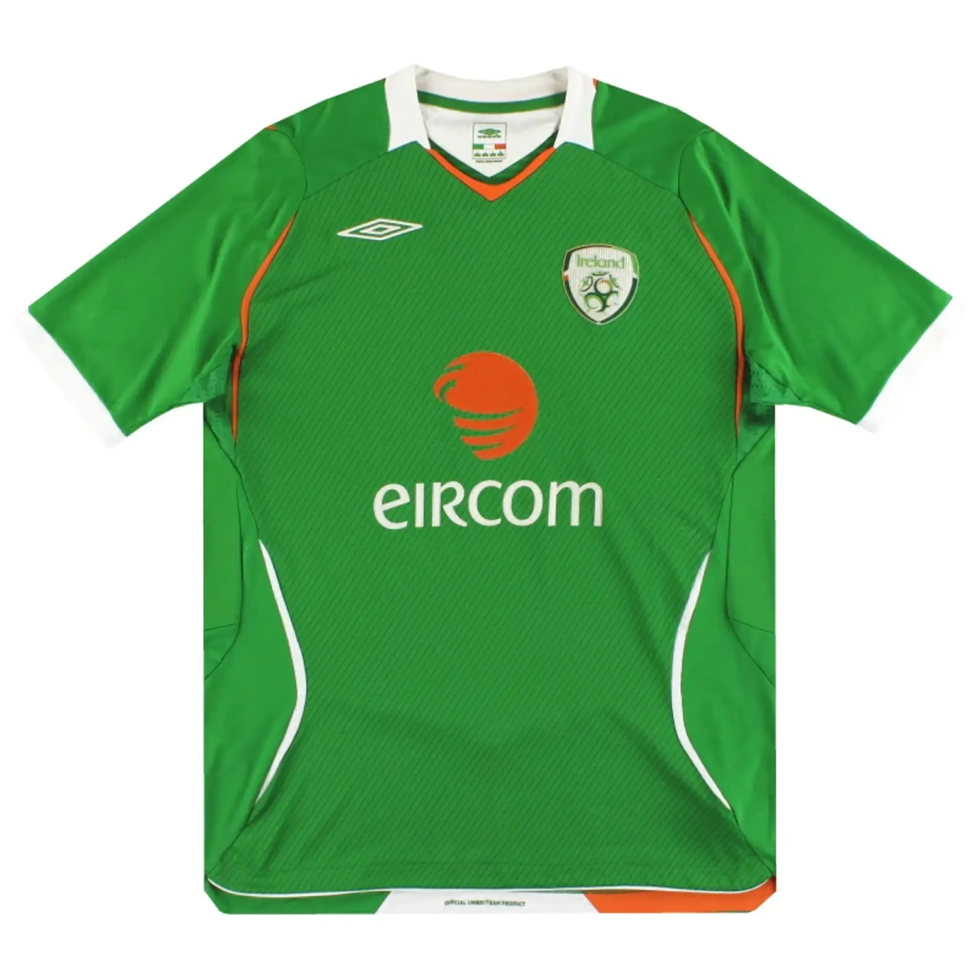2008-10 Ireland Umbro Home Shirt XL - Ireland / Excellent / XL