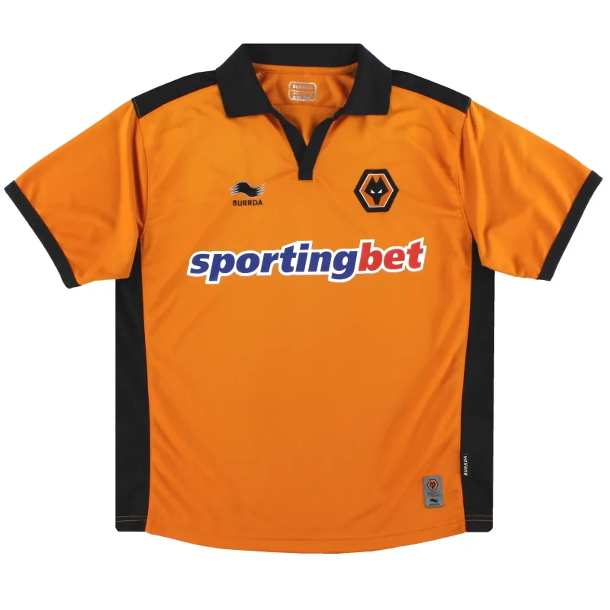 2010-11 Wolves Burrda Home Shirt XL - Wolves / Excellent / XL