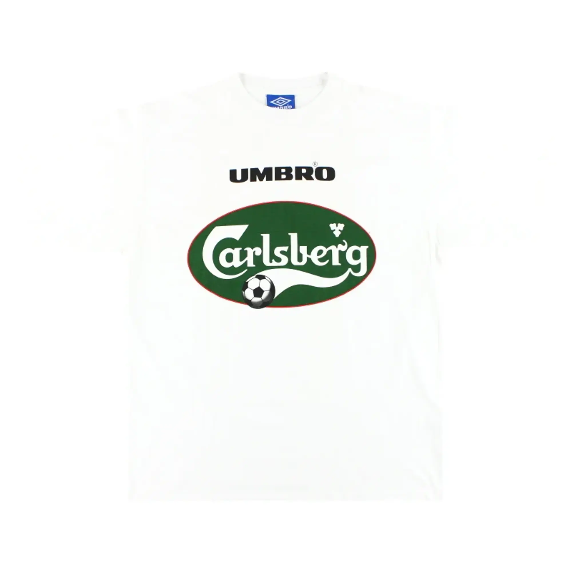 1990s  Umbro 'Carlsberg' Graphic Tee *As New* XL - Manchester United / As New / XL
