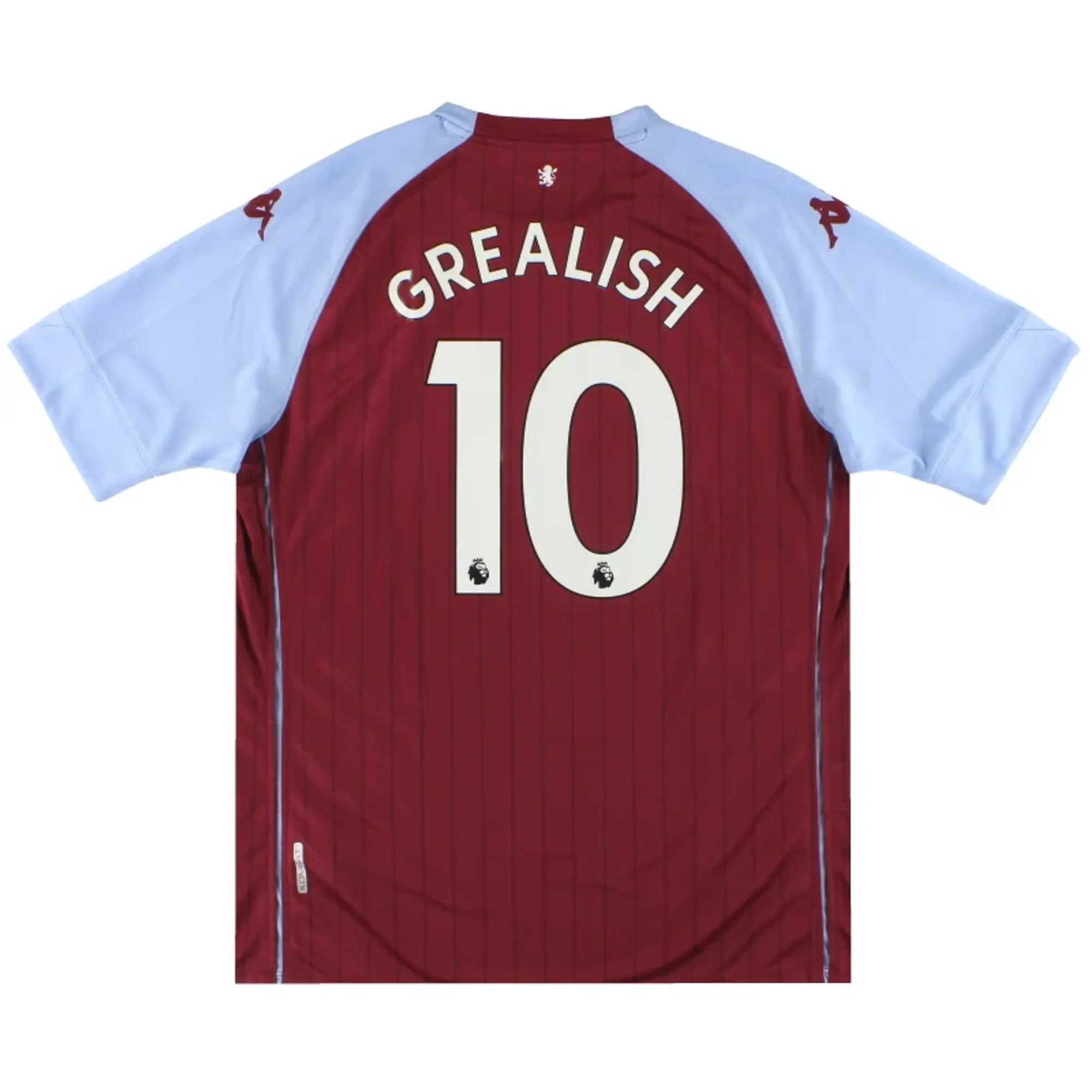 2020-21 Aston Villa Kappa Kombat Home Shirt Grealish #10 *w/tags* XXL - Aston Villa / w/tags / XXL