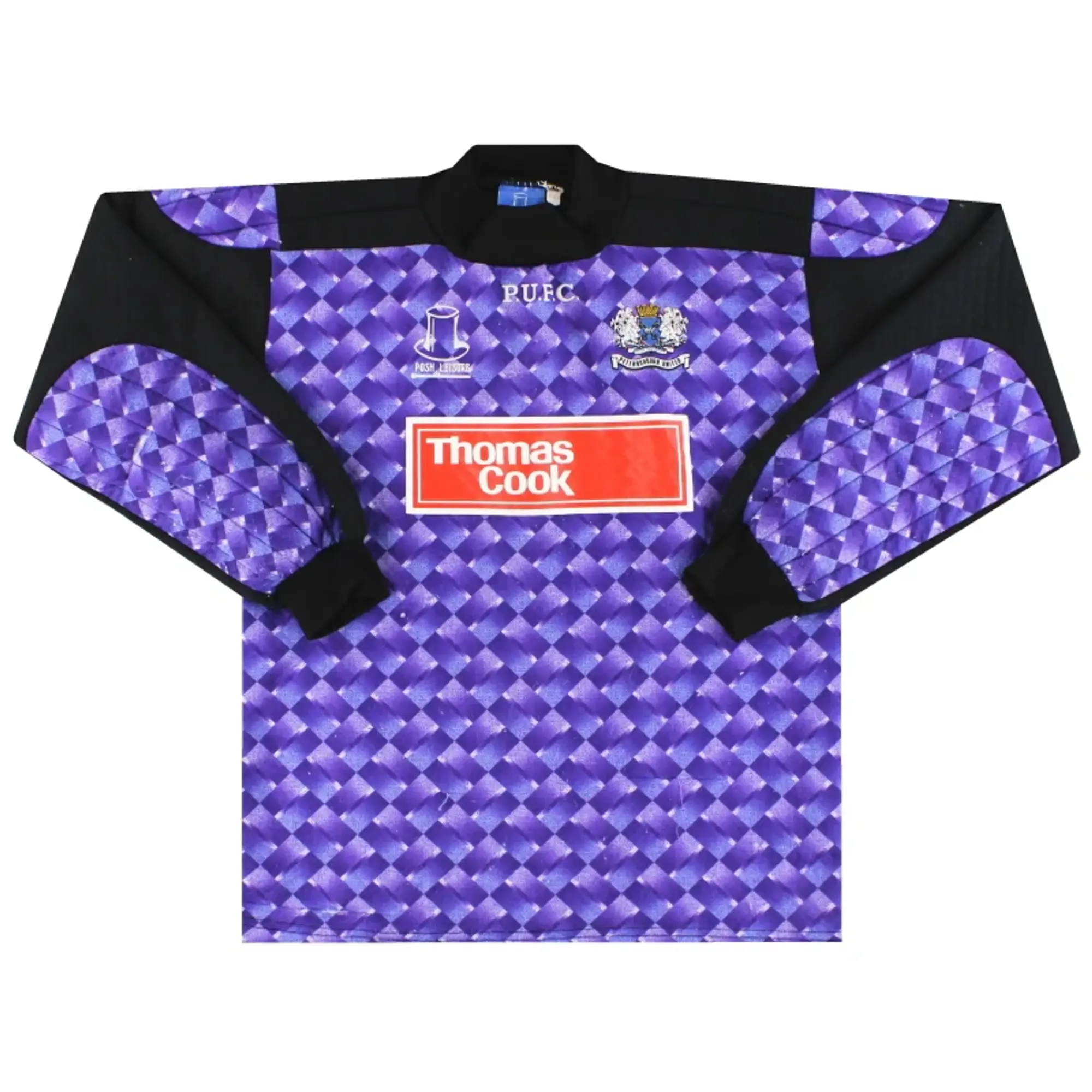 1993-95 Peterborough Posh Leisure Goalkeeper Shirt #1 S - Peterborough United / Excellent / Small