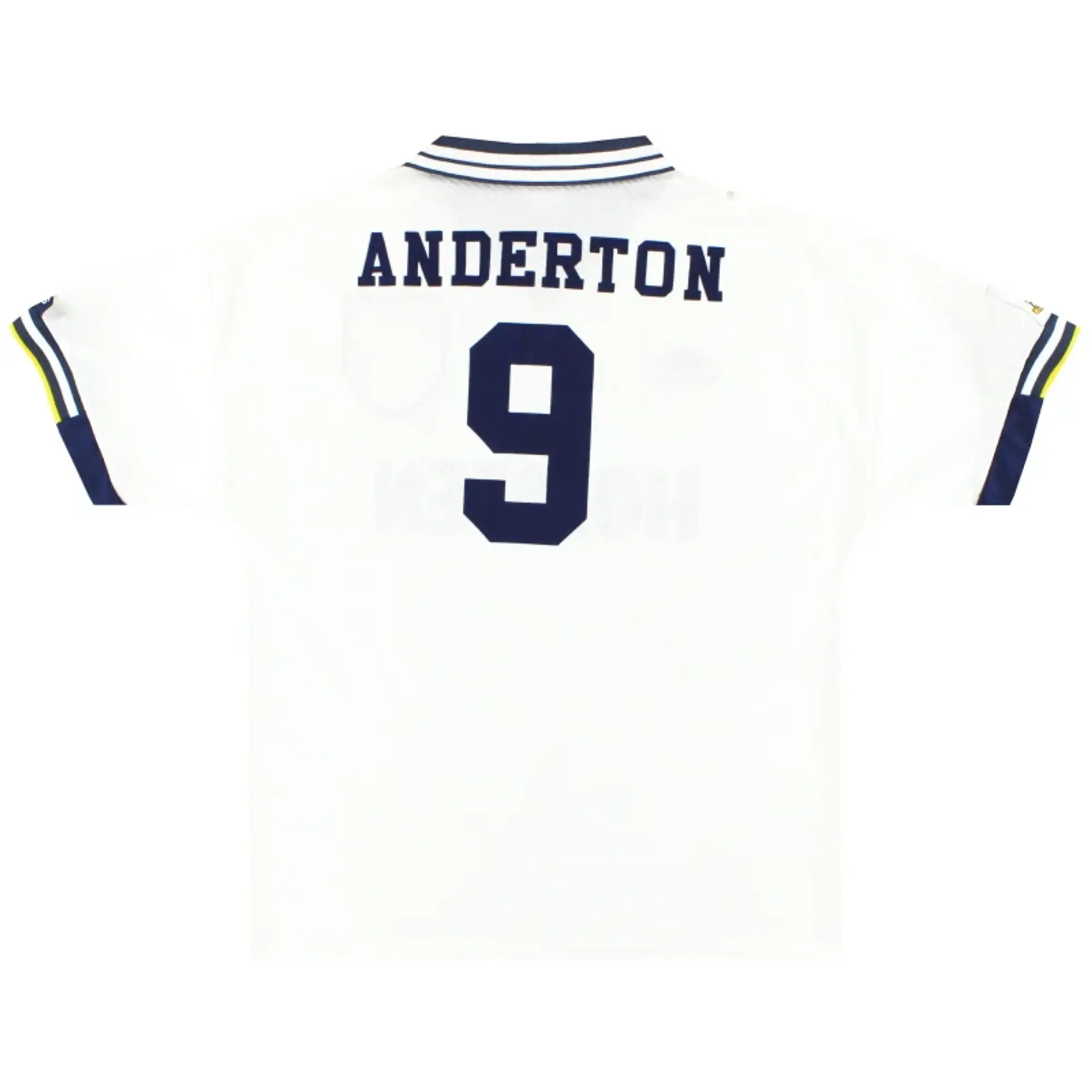 1993-95 Tottenham Umbro Home Shirt Anderton #9 L - Tottenham Hotspur / Excellent / Large