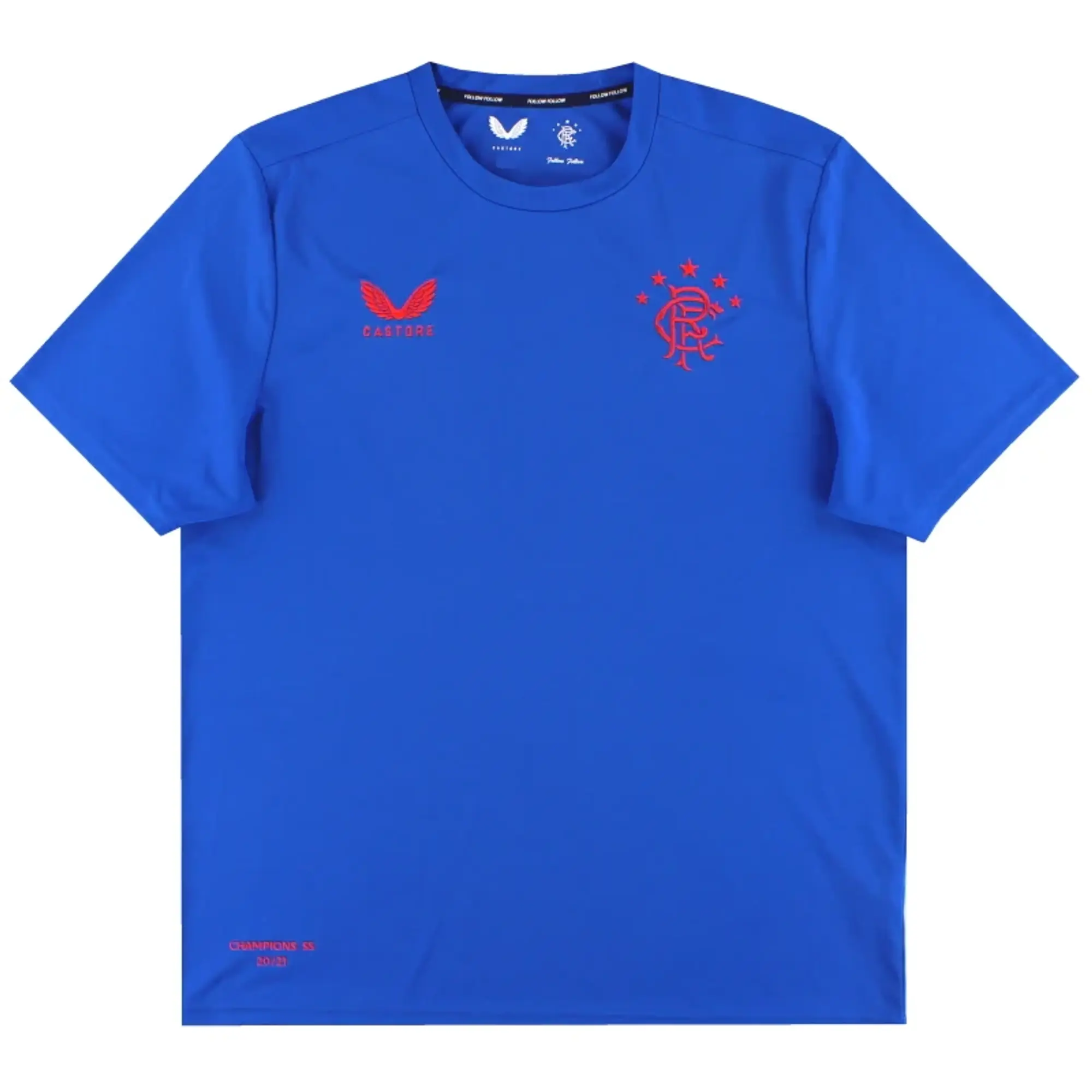 2020-21 Rangers Castore 'Champions 55' Training Shirt *As New* XXXL - Rangers / As New / XXXL