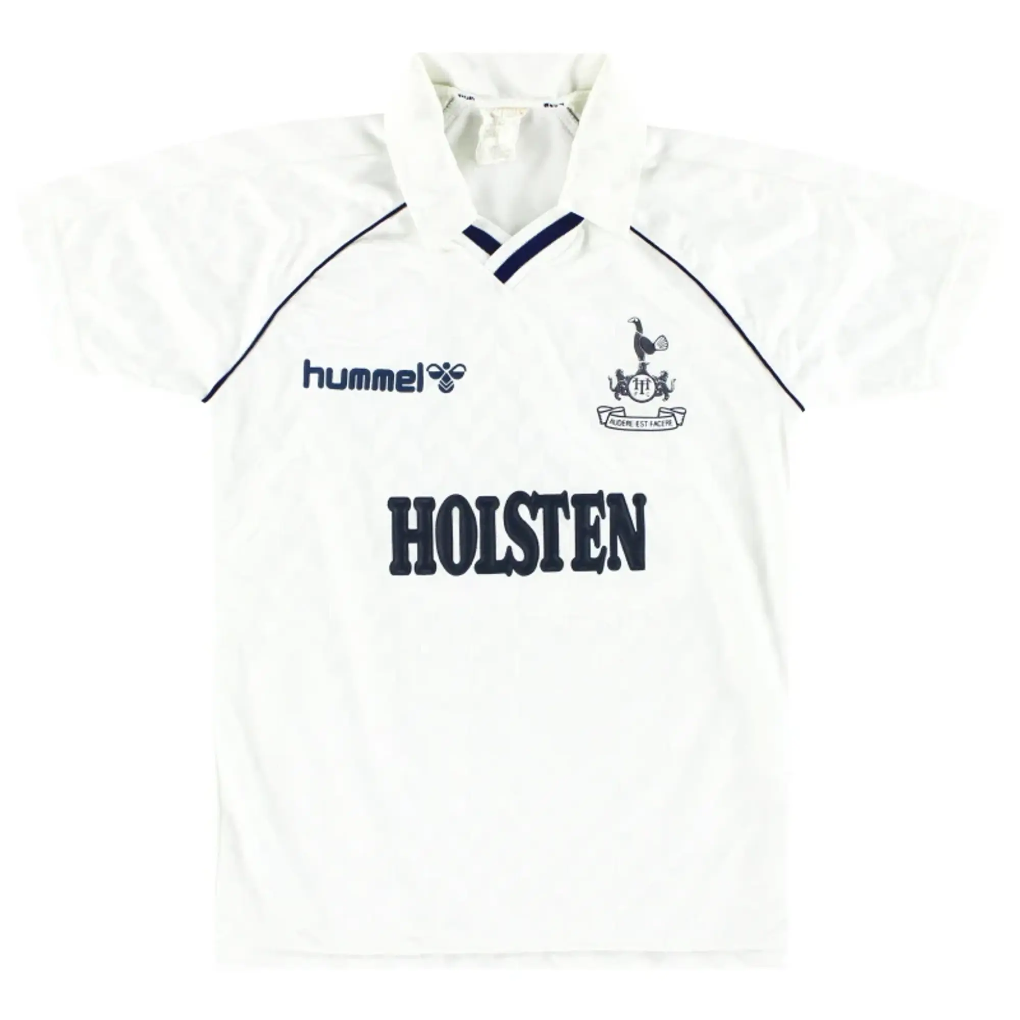 1987-89 Tottenham Hummel Home Shirt L.Boys - Tottenham Hotspur / Excellent / Youth