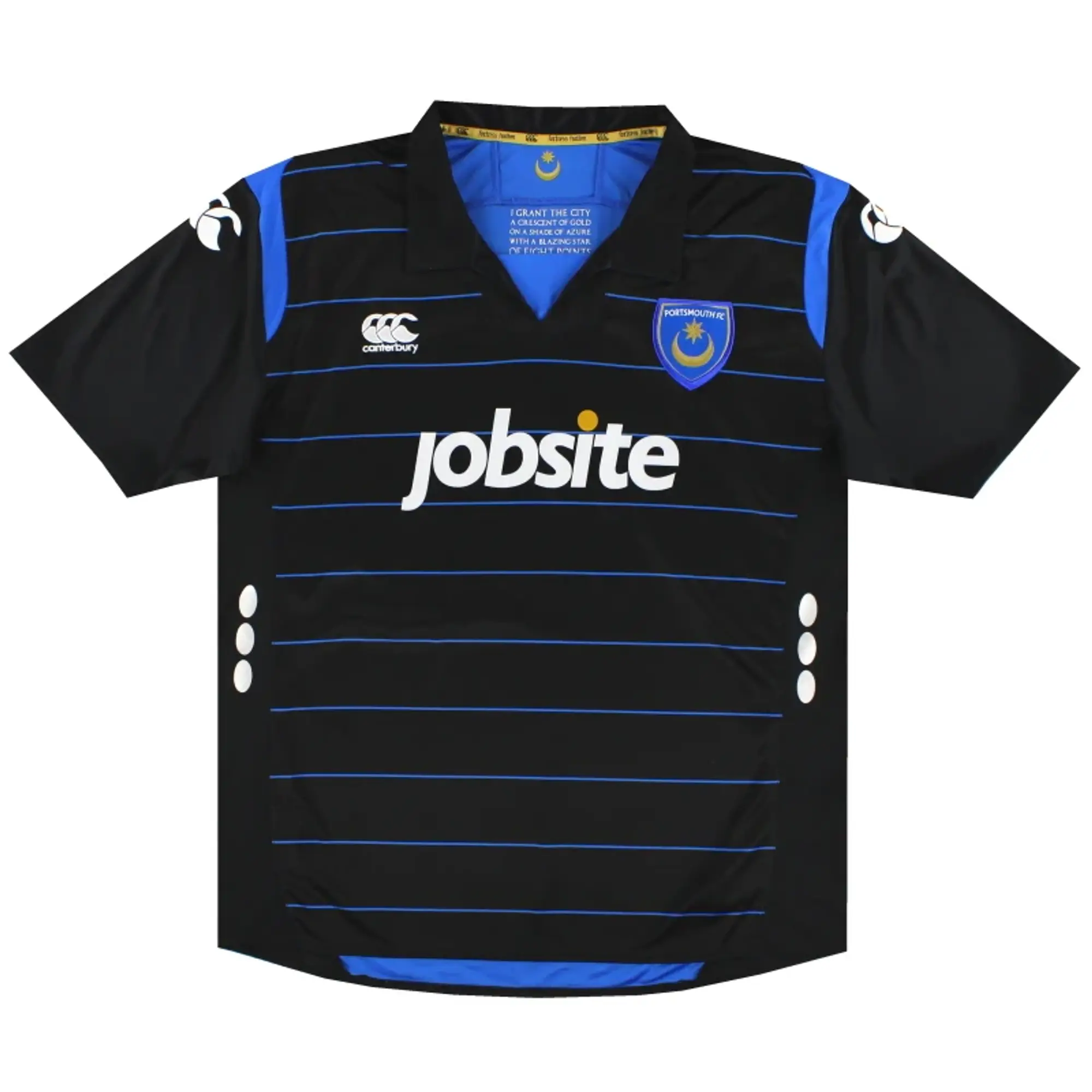 2009-10 Portsmouth Canterbury Third Shirt XL - Portsmouth / Excellent / XL