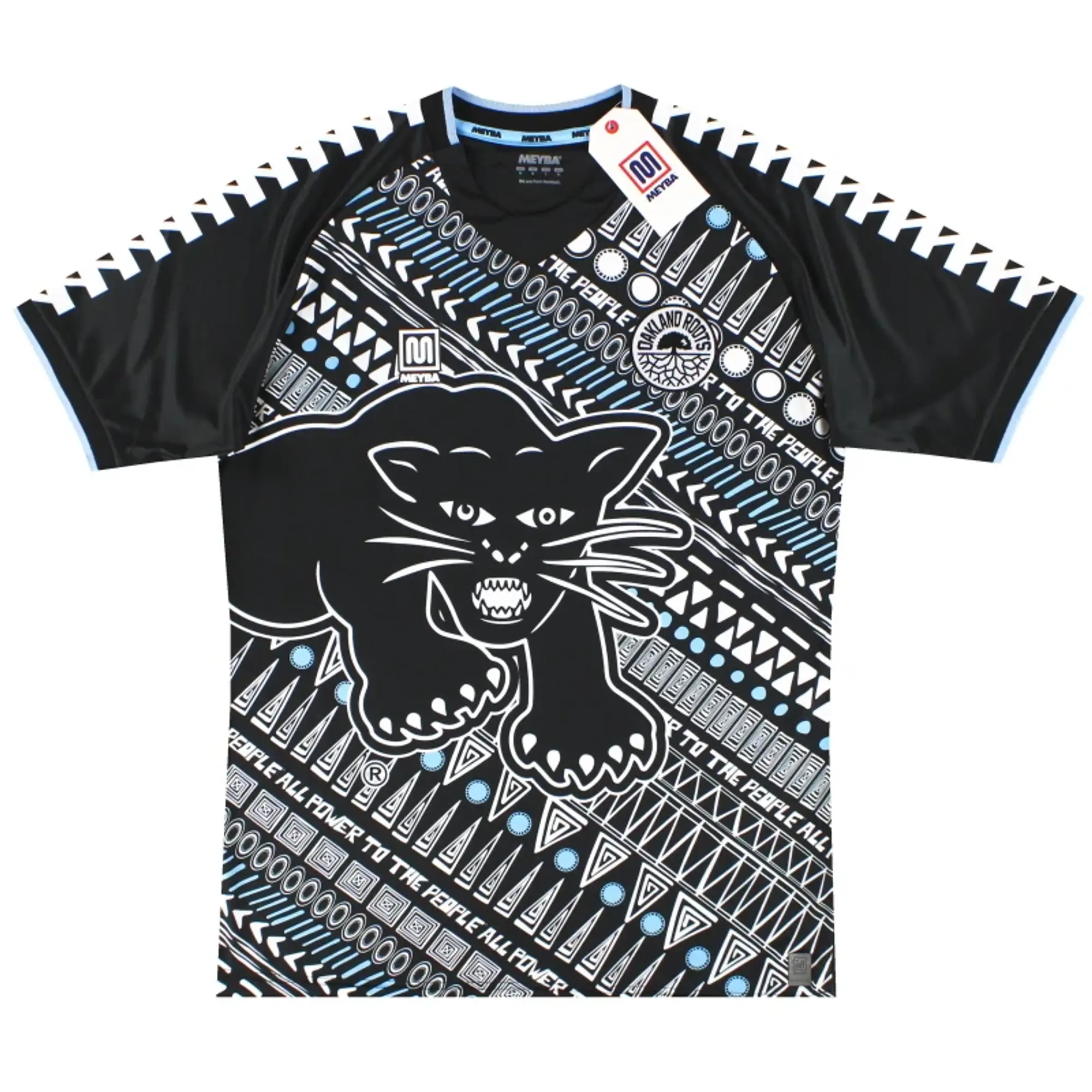 2023 Oakland Roots Meyba 'Black Panther Party' Home Shirt *BNIB* - USA Soccer Clubs / BNIB / XL