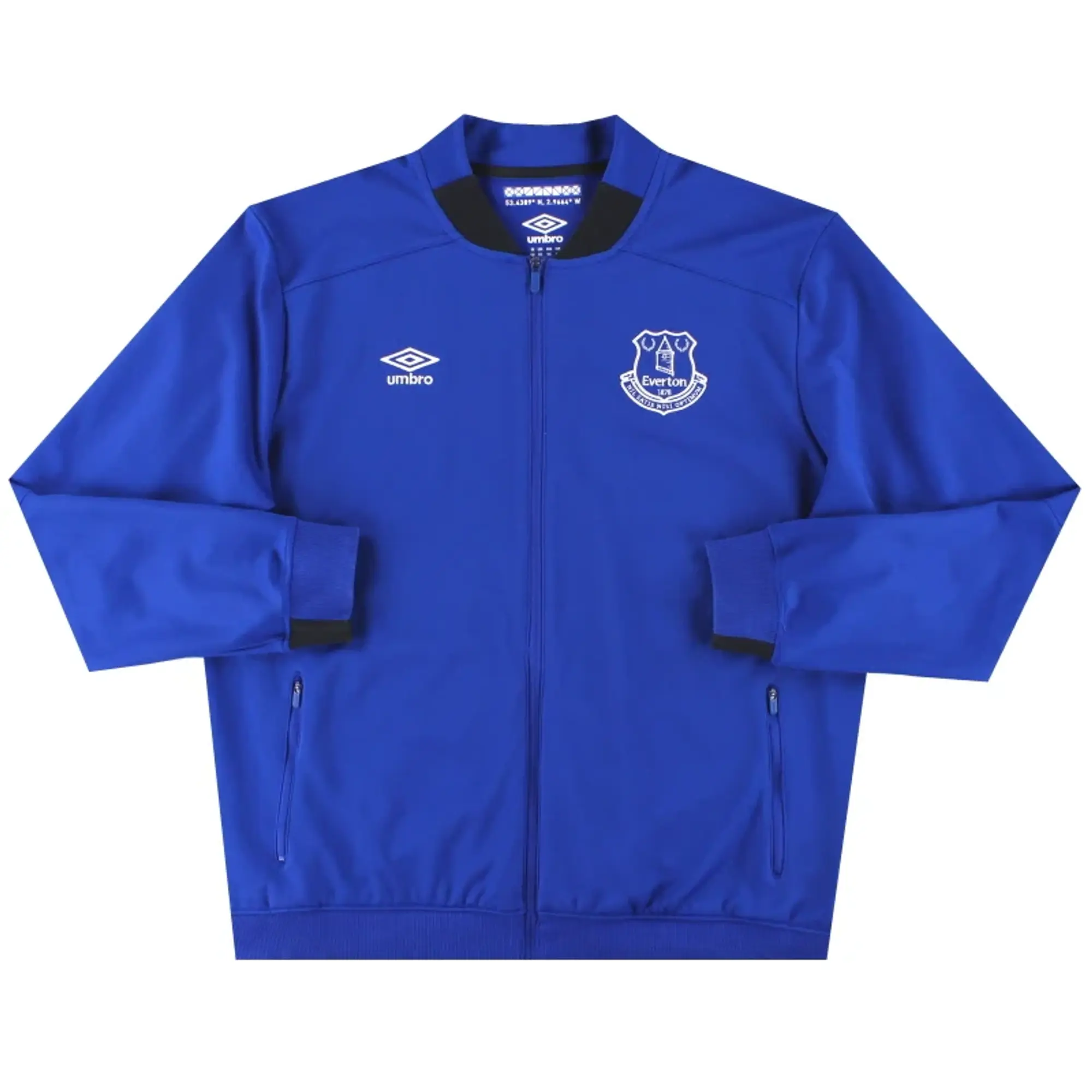 2016-17 Everton Umbro Track Jacket XXL - Everton / Excellent / XXL