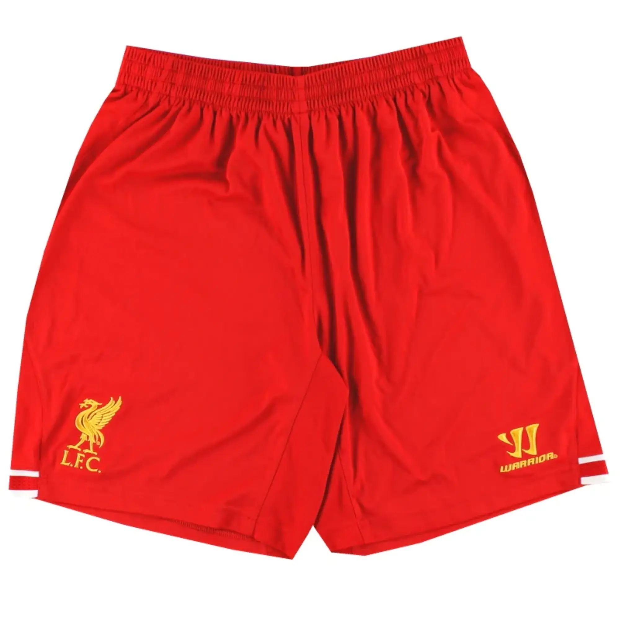 2013-14 Liverpool Warrior Home Shorts *As New* L - Liverpool / As New / Large