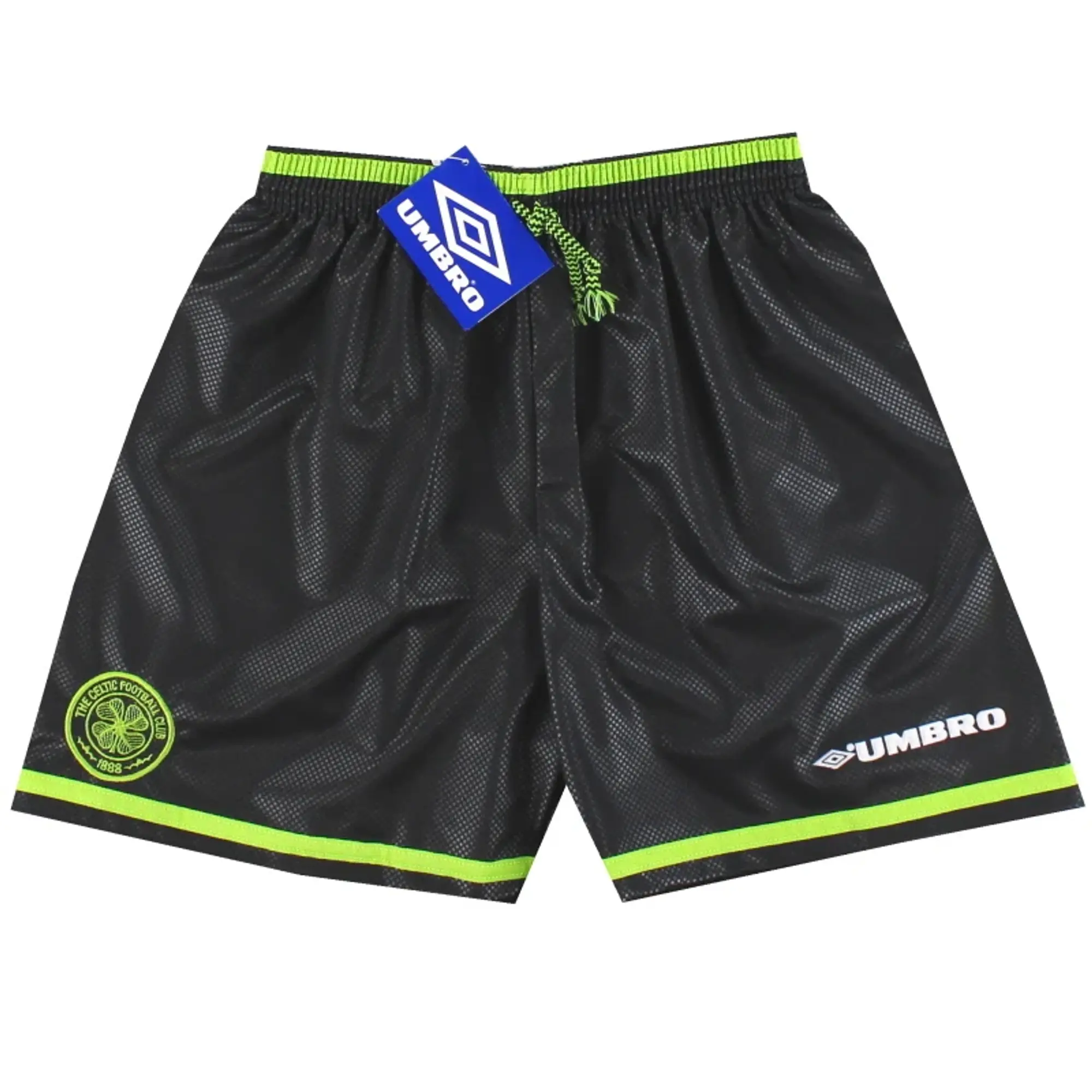 1998-99 Celtic Umbro Away Shorts *w/tags* S - Celtic / w/tags / Small