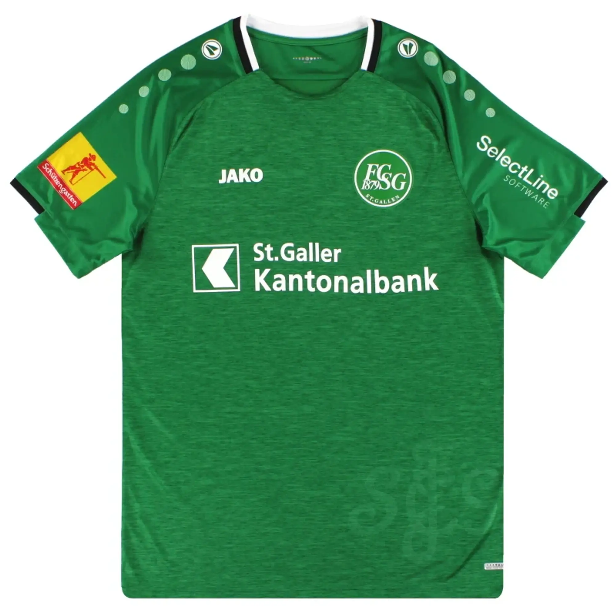 2019-20 St Gallen Jako Home Shirt *As New* - Other European Clubs / As New / Small