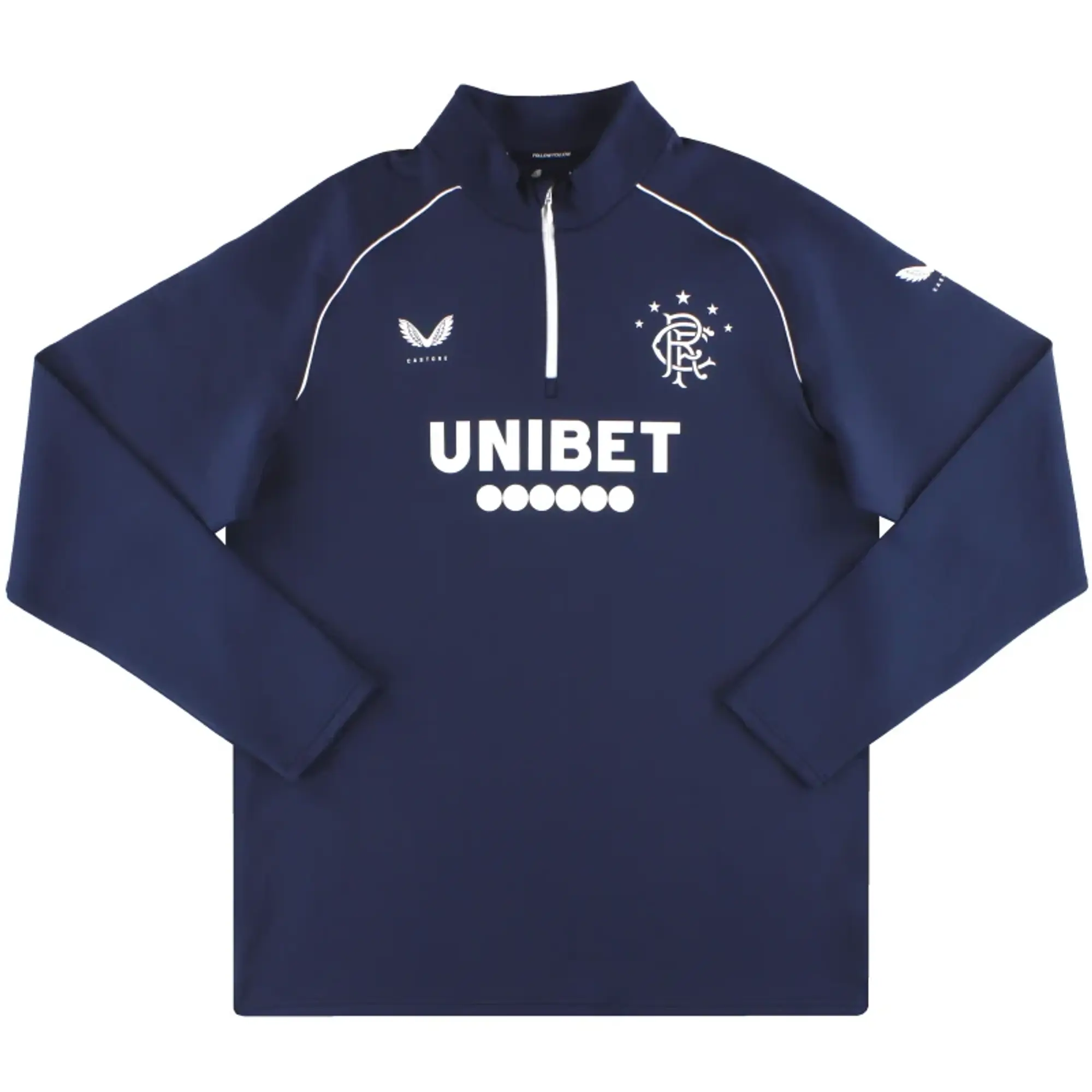 2020-21 Rangers Castore 1/4 Zip Training Top *As New* XXXL - Rangers / As New / XXXL