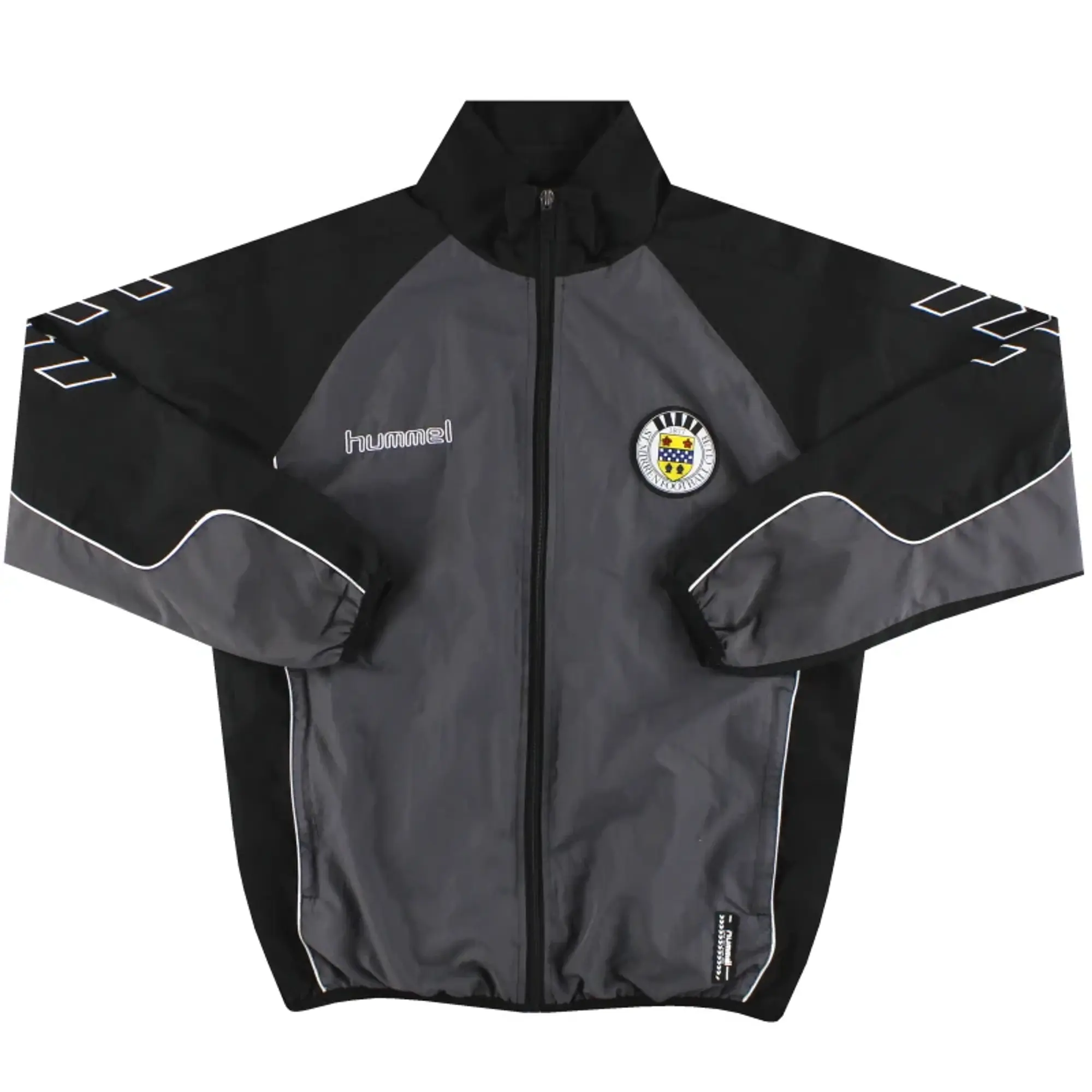 2010-11 St Mirren Hummel Track Jacket S - Other Scottish Clubs / Excellent / Small