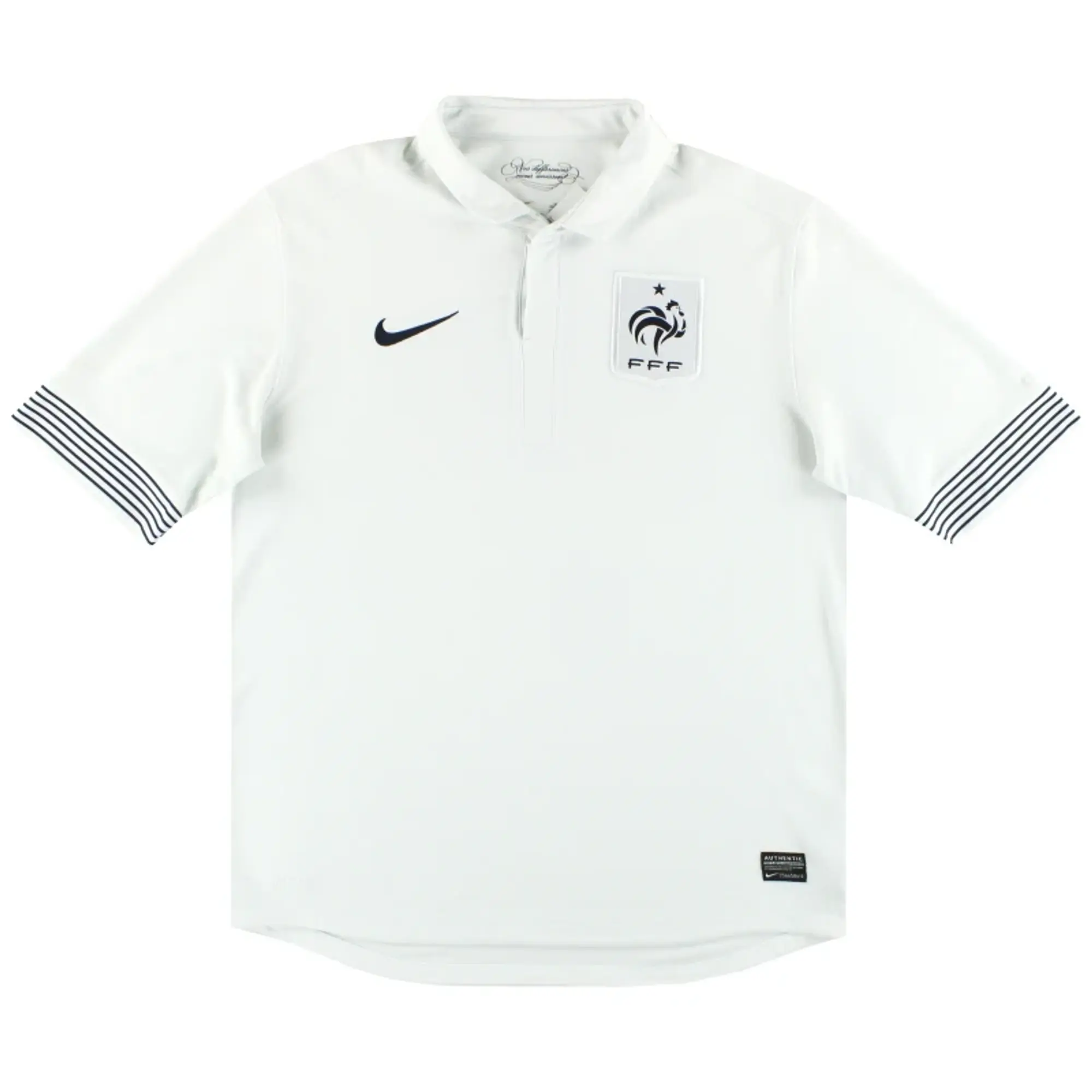 2012-13 France Nike Away Shirt L - France / Excellent / Large