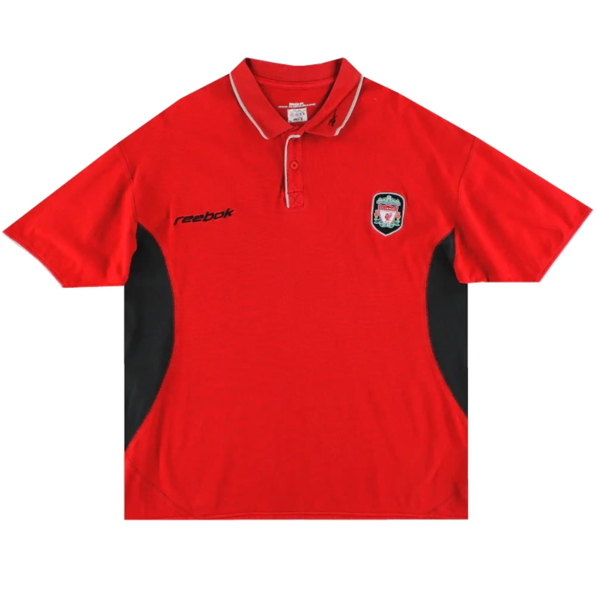 2002-04 Liverpool Reebok Polo Shirt XL - Liverpool / Very good / XL
