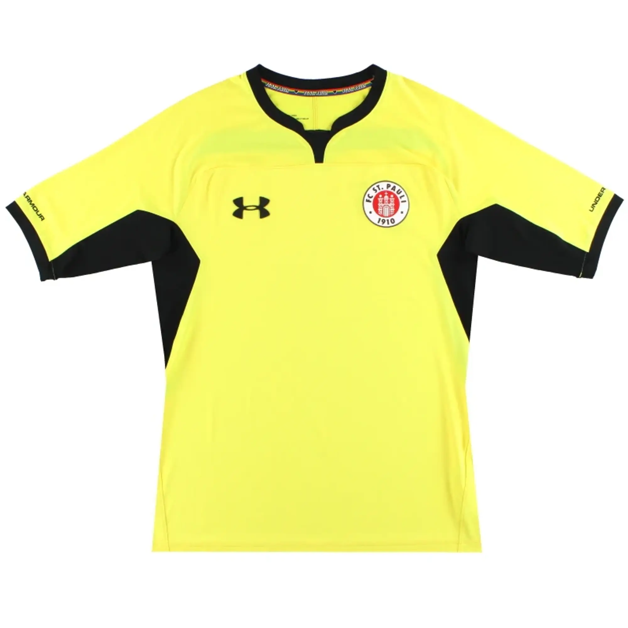 2018-19 FC St. Pauli Under Amour Goalkeeper Shirt *As New* L - Other German Clubs / As New / Large