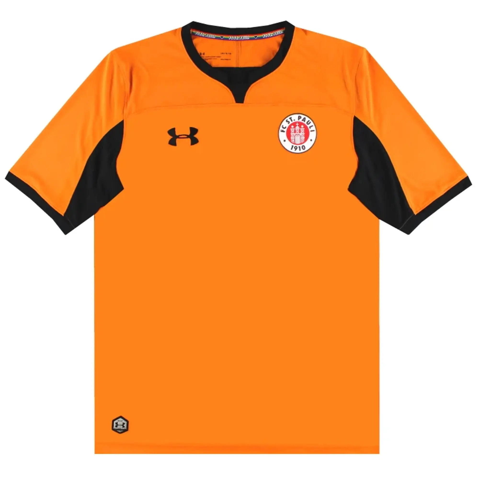 2018-19 FC St. Pauli Under Amour Goalkeeper Shirt *As New* L - Other German Clubs / As New / Large