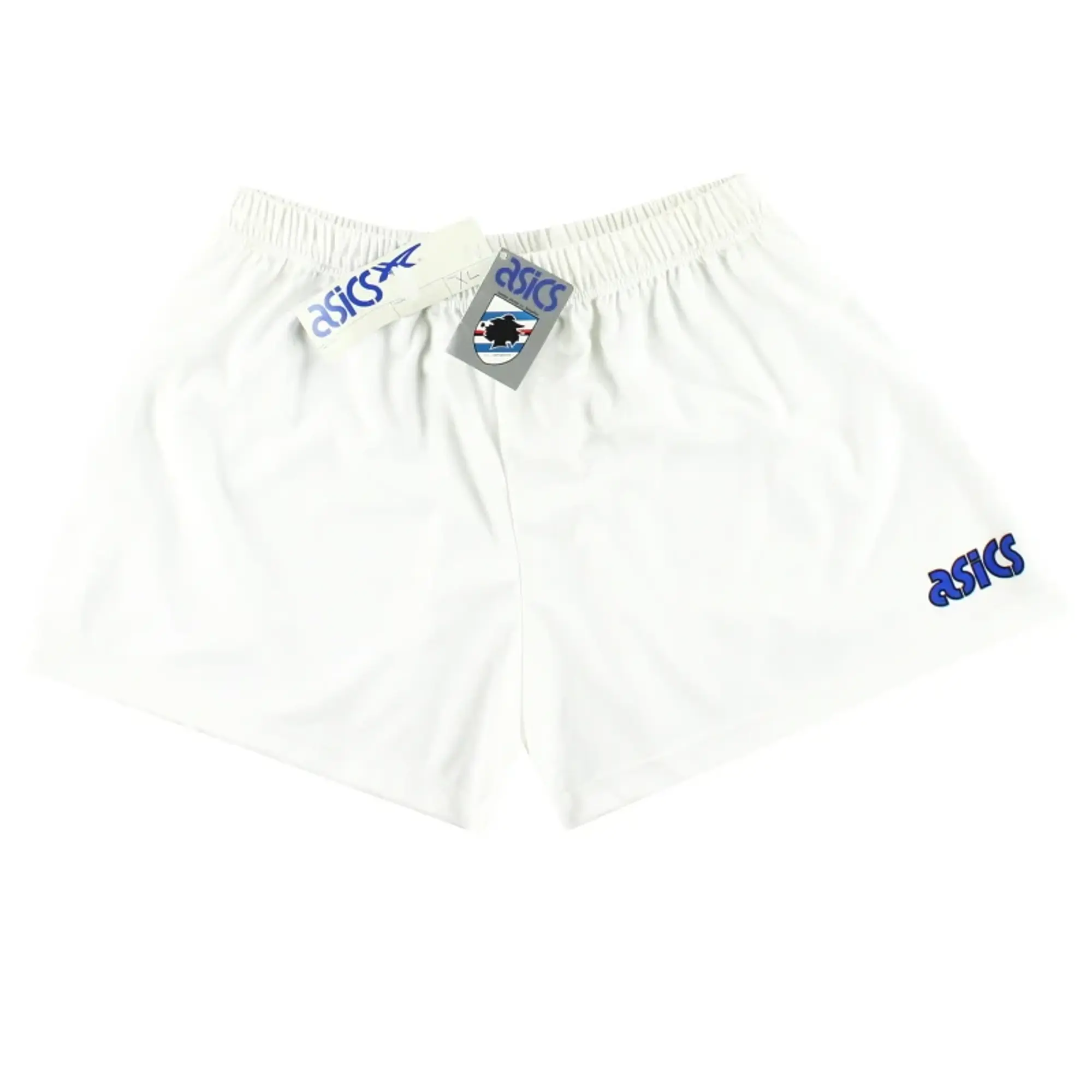 1992-94 Sampdoria Asics Home Shorts *w/tags* XL - Sampdoria / w/tags / XL