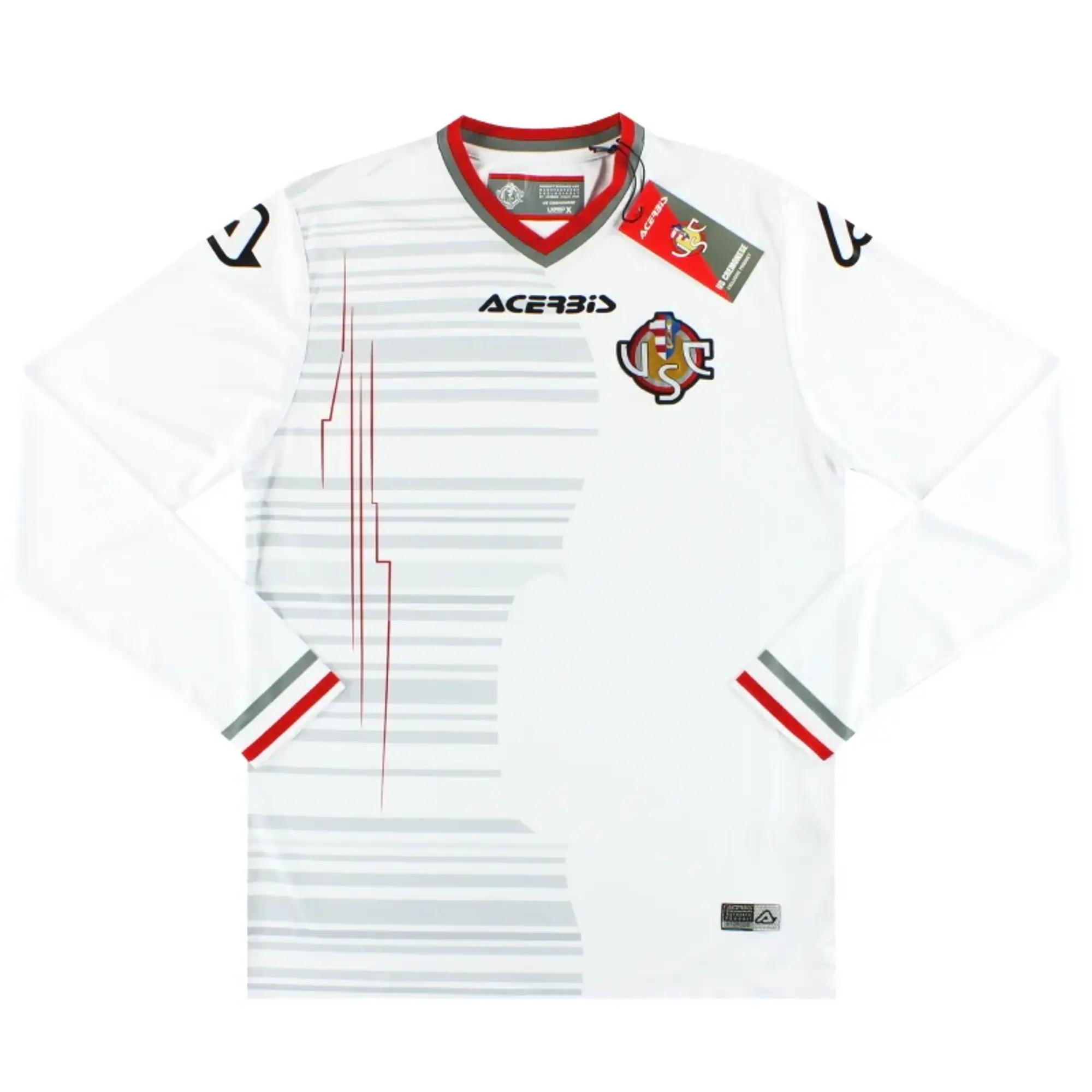 2020-21 Cremonese Acerbis Away Shirt *w/tags* L/S S - Other Italian Clubs / w/tags / Small