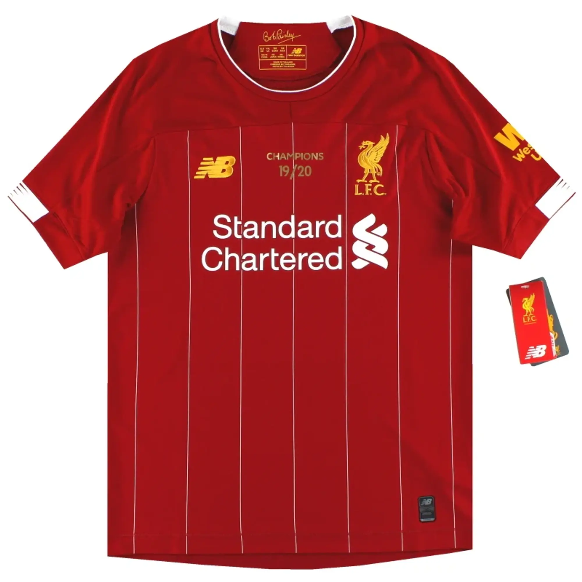 2019-20 Liverpool New Balance 'Champions' Home Shirt *w/tags* M.Boys - Liverpool / w/tags / Youth