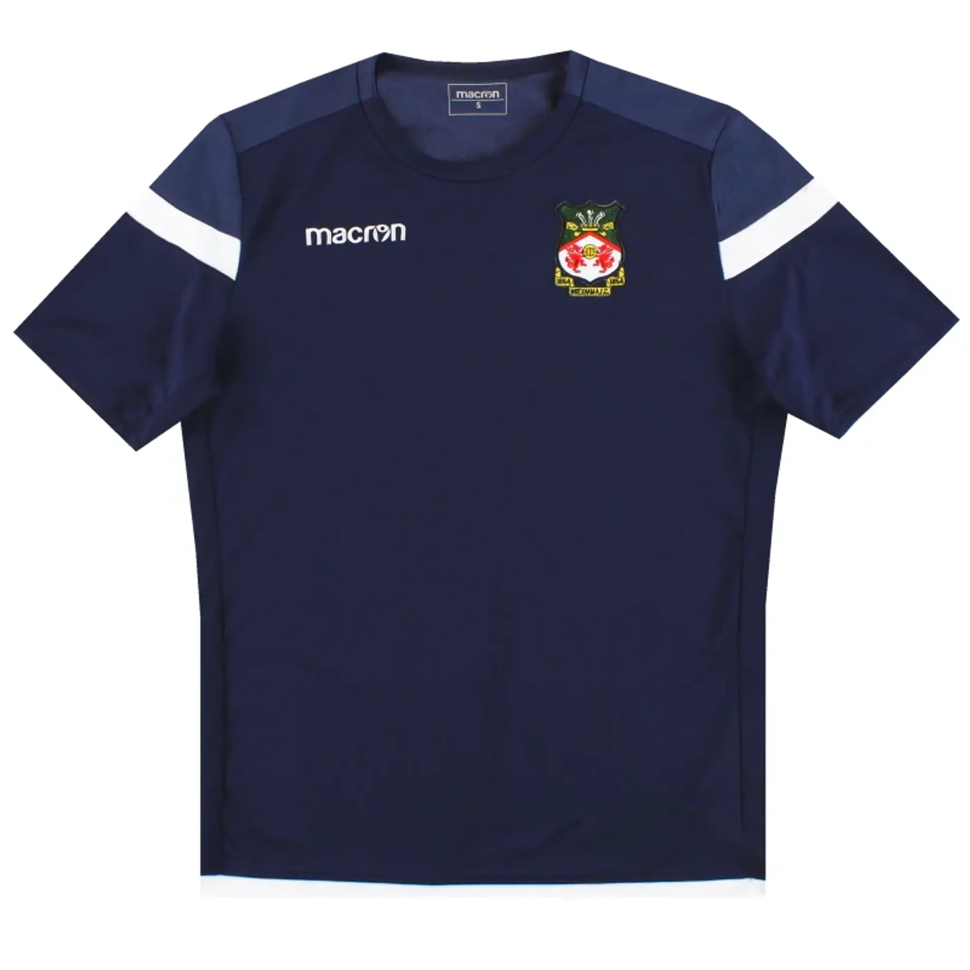 2017-18 Wrexham Macron Training Shirt S - Wrexham / Exellent / Small