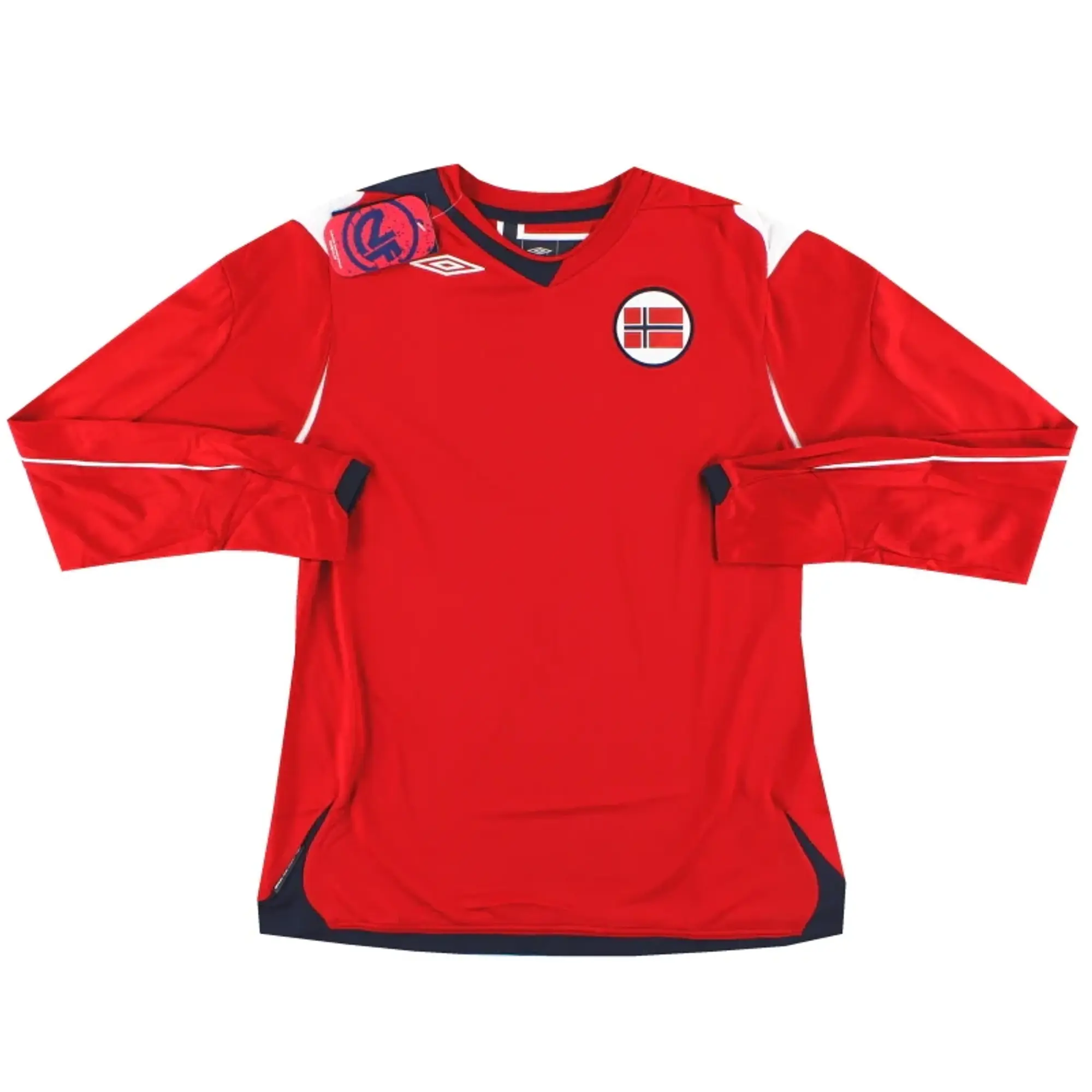 2006-08 Norway Umbro  Womens Home Shirt *w/tags* L/S M - Norway / BNIB / Medium