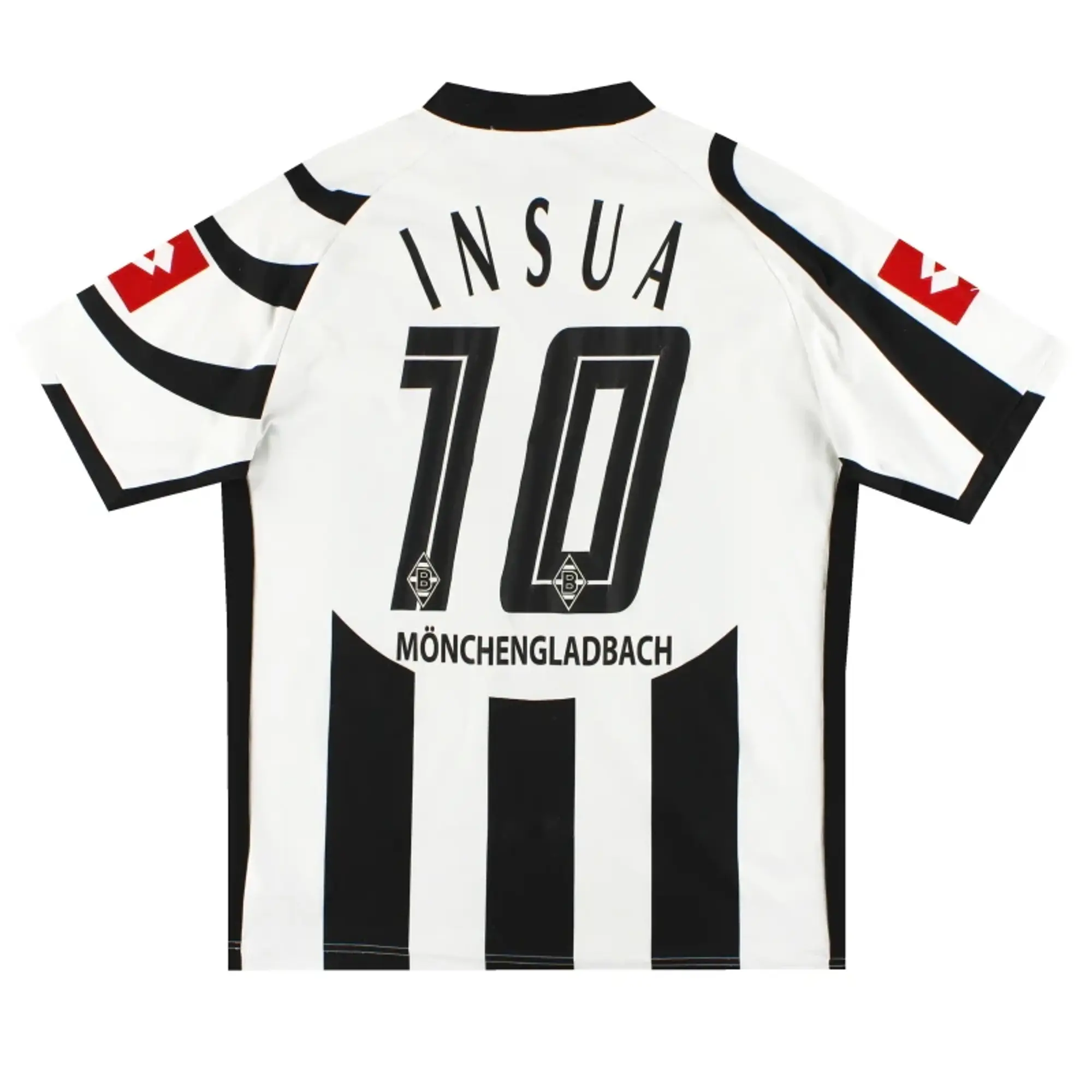 2006-07 Borussia Monchengladbach Kappa Home Shirt Insua #10 XXL - Borussia Monchengladbach / Excellent / XXL