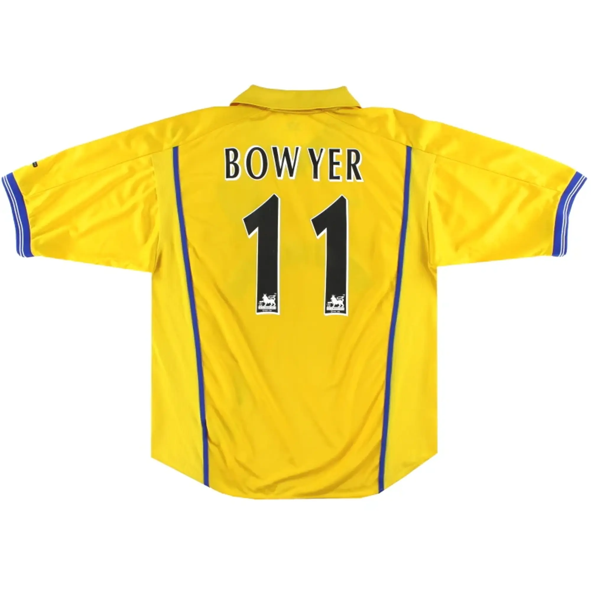 2000-02 Leeds Nike Away Shirt Bowyer #11 L - Leeds / Excellent / Large