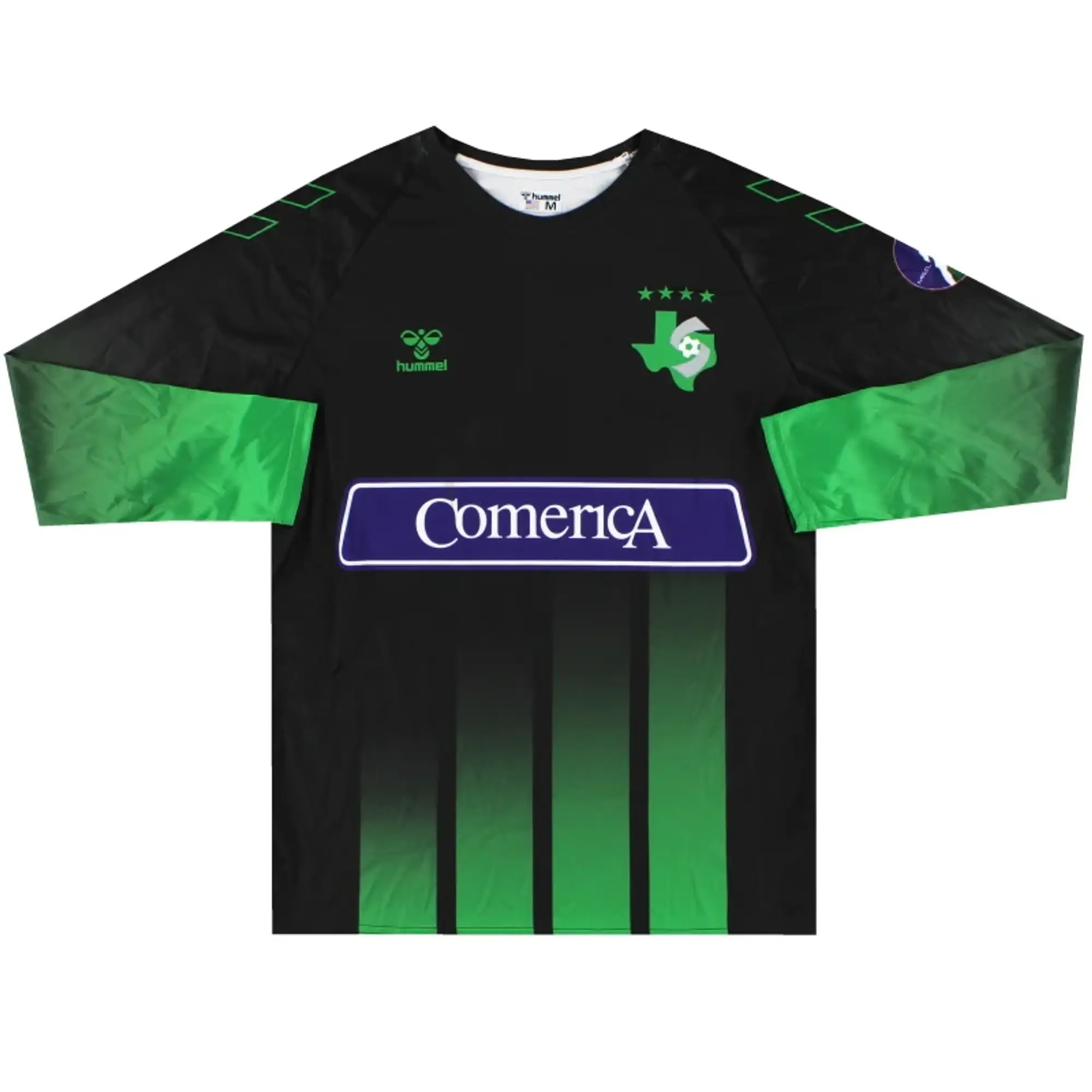 2019-20 Dallas Sidekicks Hummel Third Shirt L/S *As New* M - USA Soccer Clubs / As New / Medium