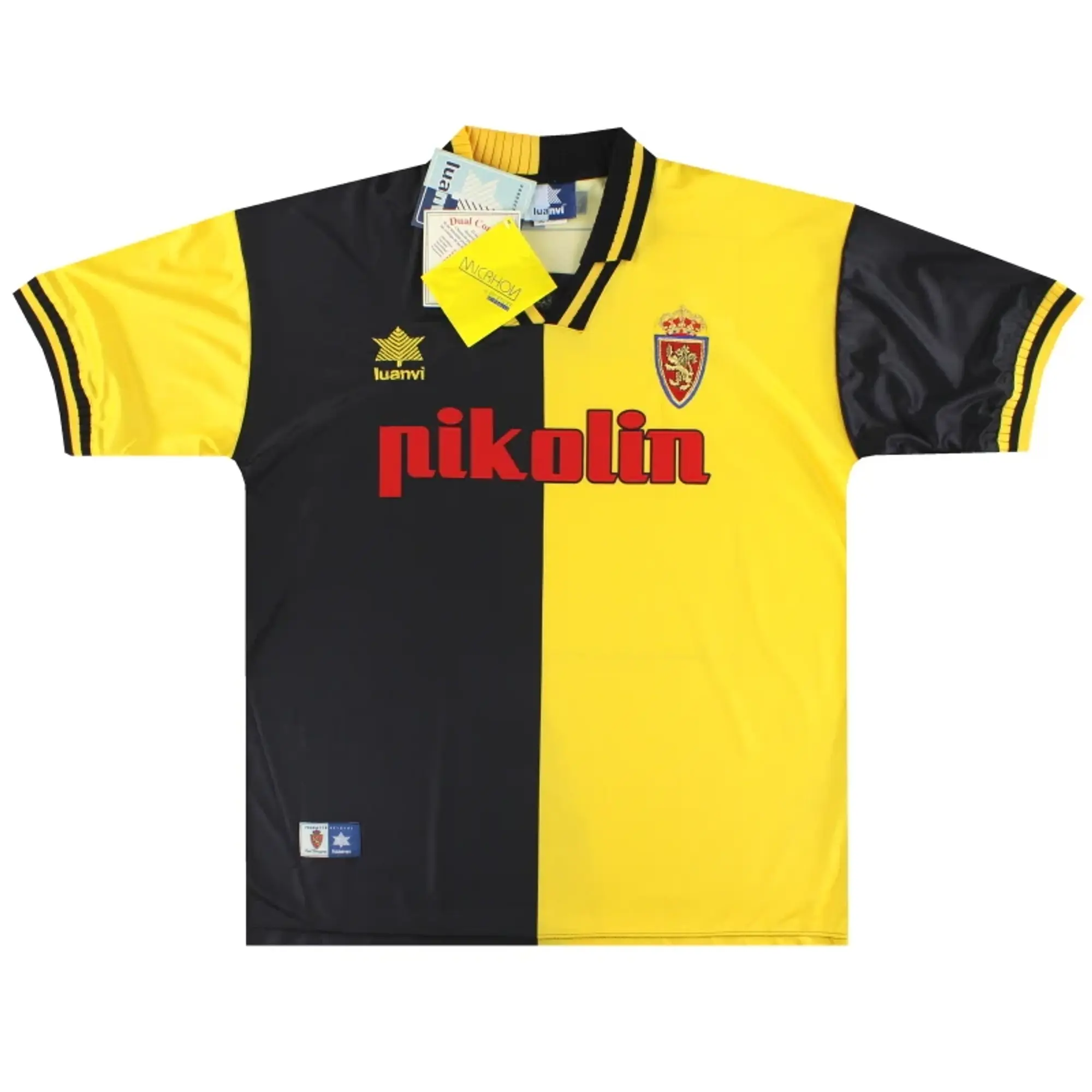 1999-01 Real Zaragoza Luanvi Away Shirt *w/tags* XL - Other Spanish Clubs / w/tags / XL