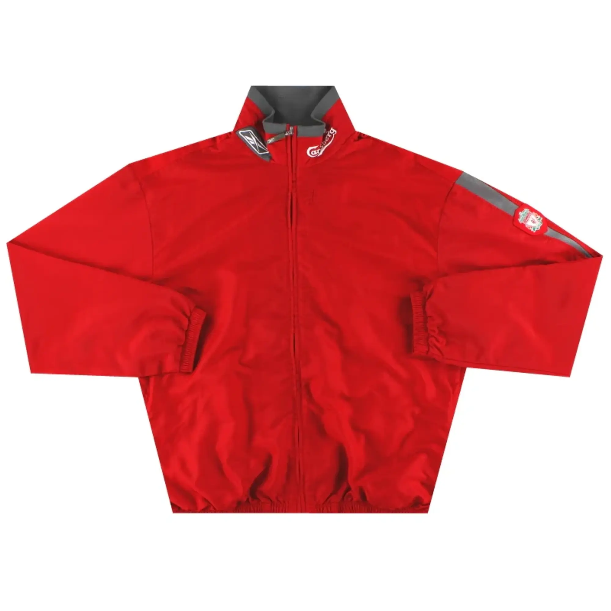 2005-06 Liverpool Reebok Track Jacket L - Liverpool / Excellent / Large