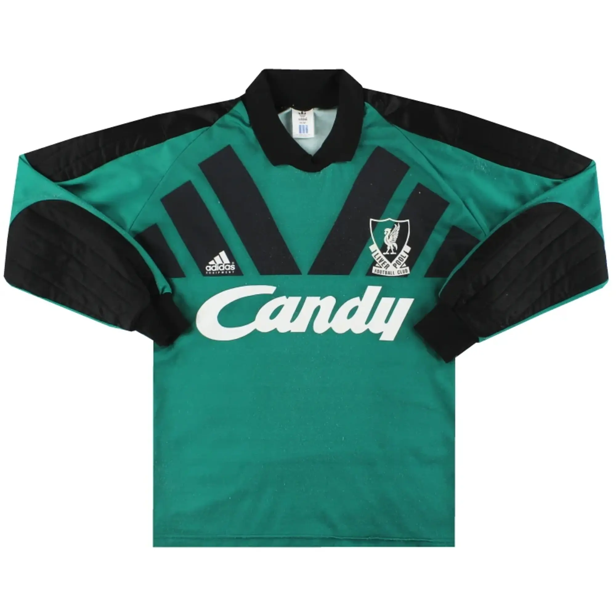 2013-14 Stoke City adidas Home Shirt L/S *Mint* S - Stoke City / Mint / Small