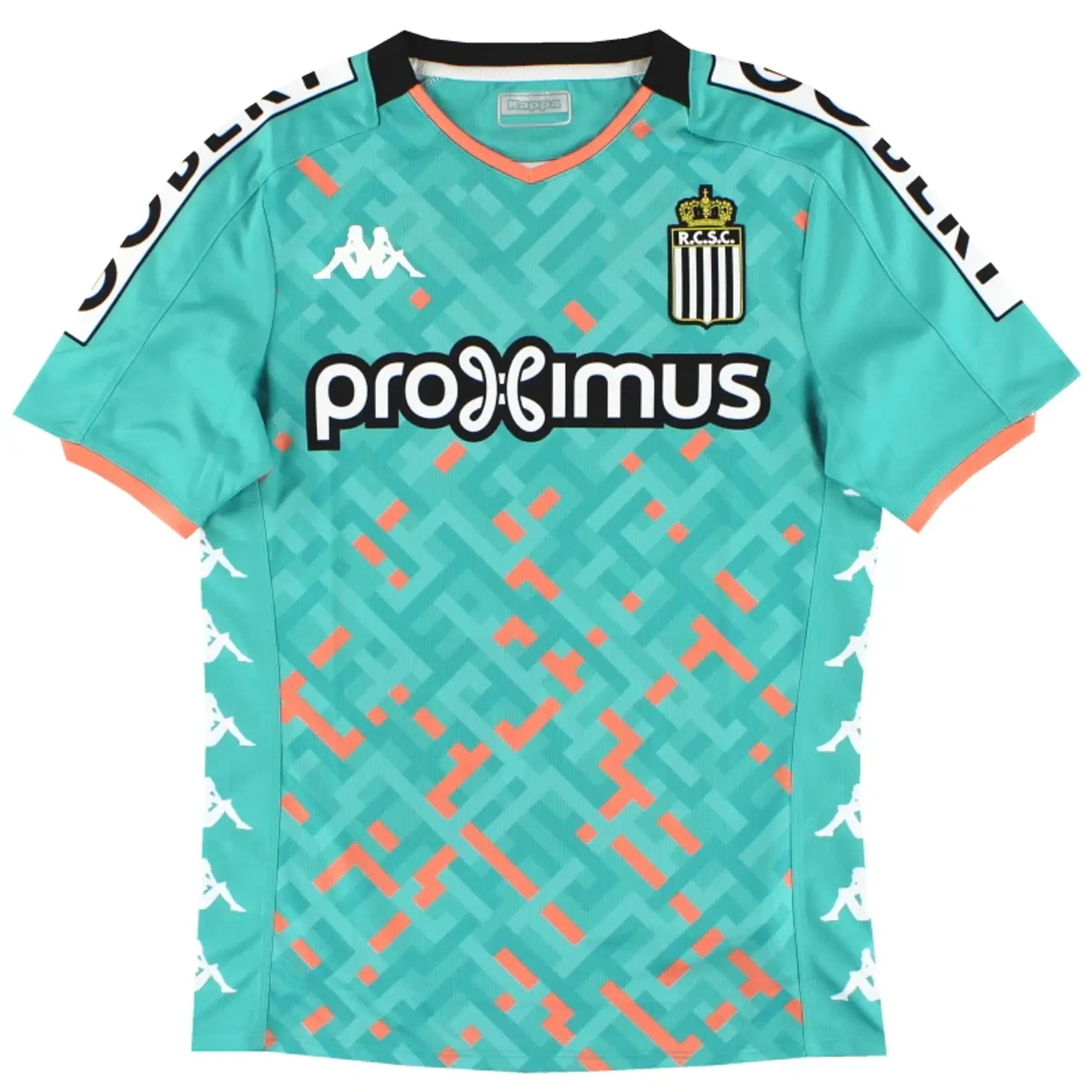 2019-20 Charleroi Kappa Away Shirt *As New* S - Other European Clubs / As New / Small