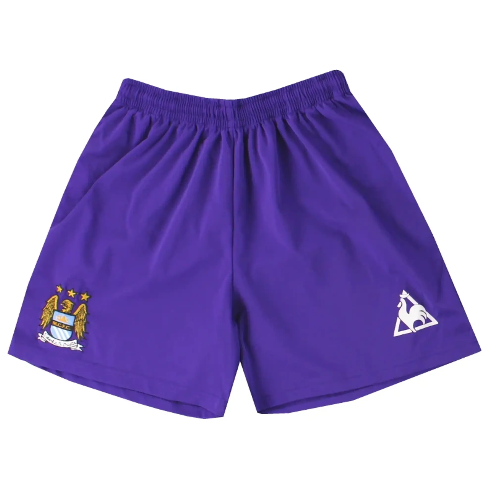 2007-08 Manchester City Le Coq Sportif Away Shorts S - Manchester City / Excellent / Small