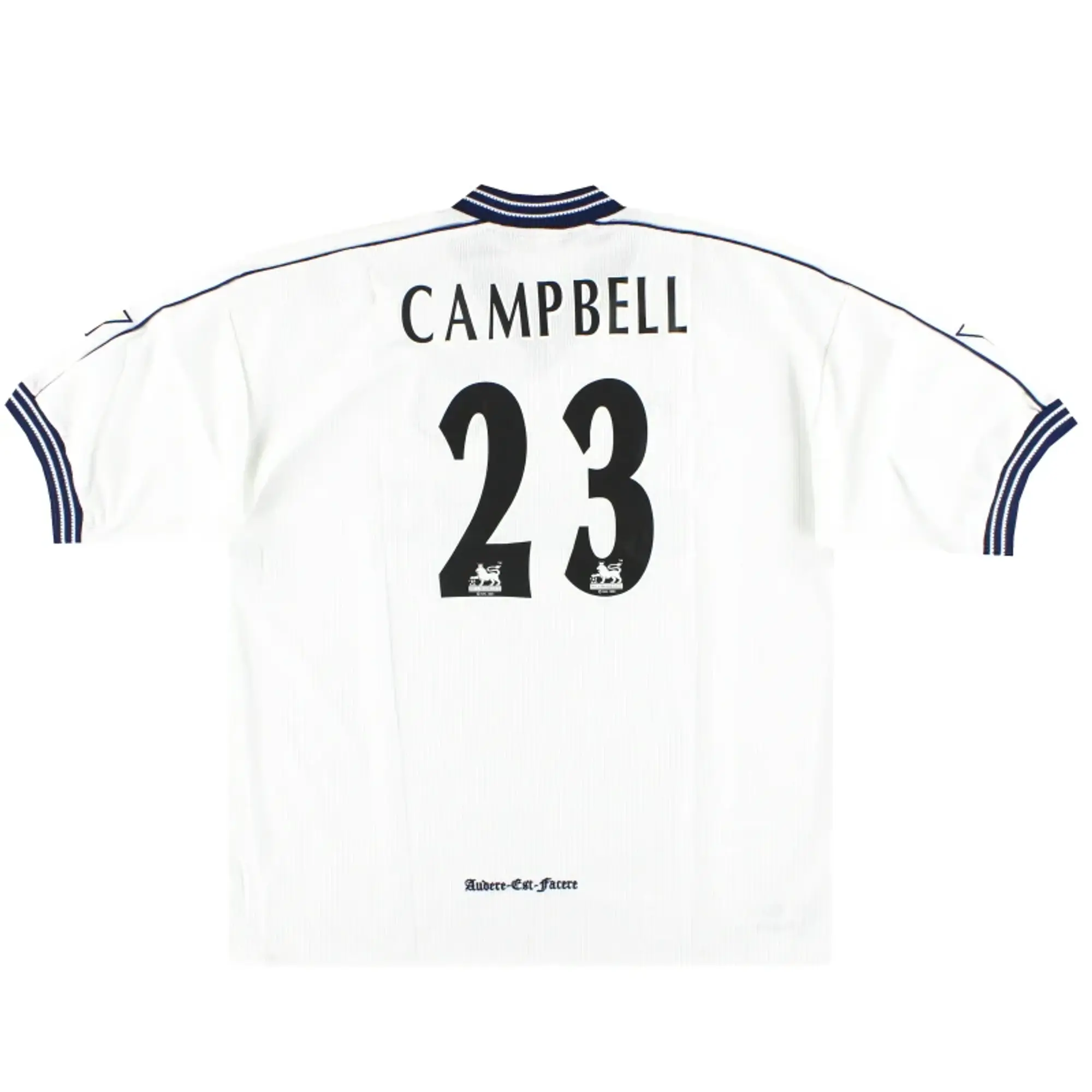 1997-99 Tottenham Pony Home Shirt Campbell #23 *w/tags* XXL - Tottenham Hotspur / w/tags / XXL