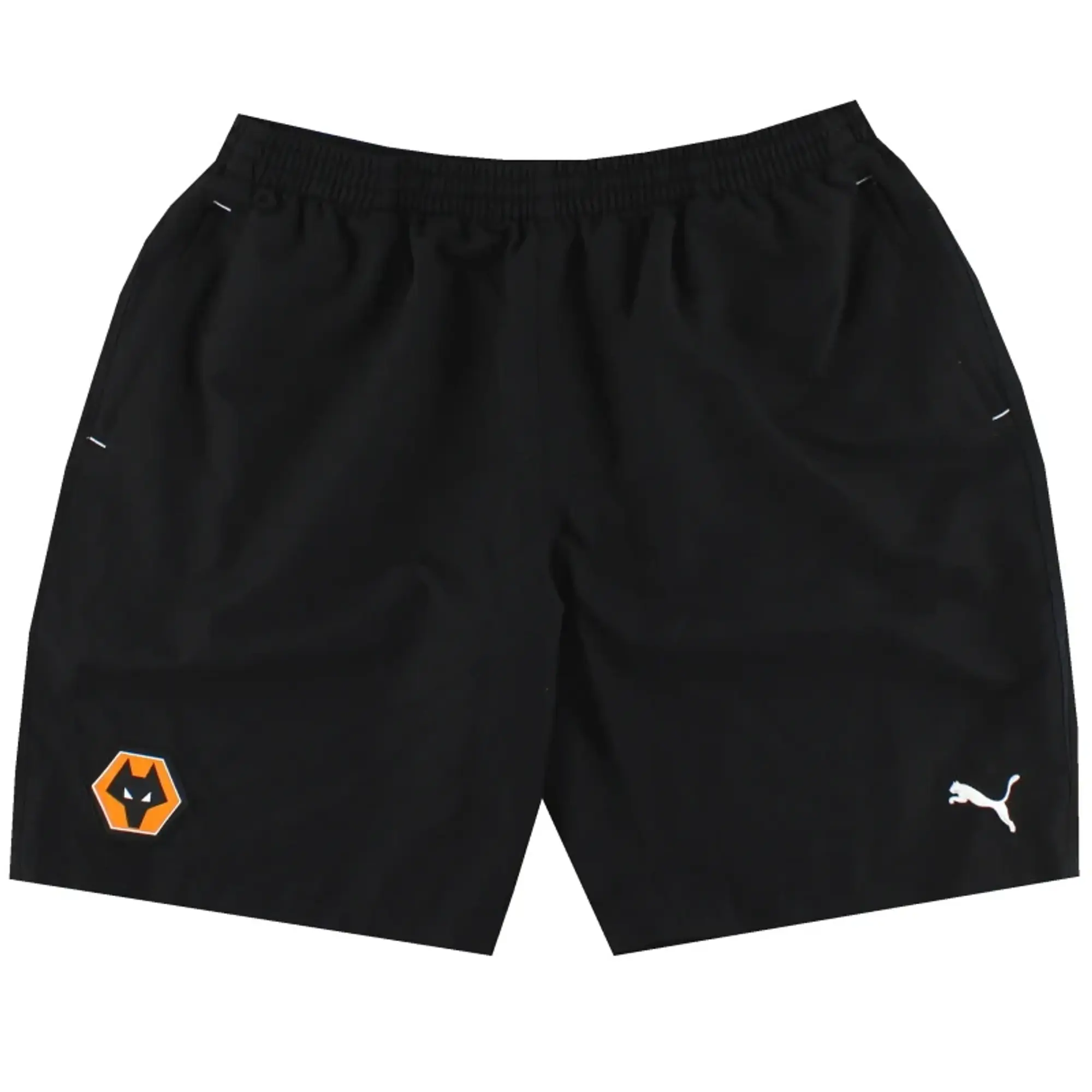 2014-15 Wolves Puma Training Shorts L - Wolves / Excellent / Large