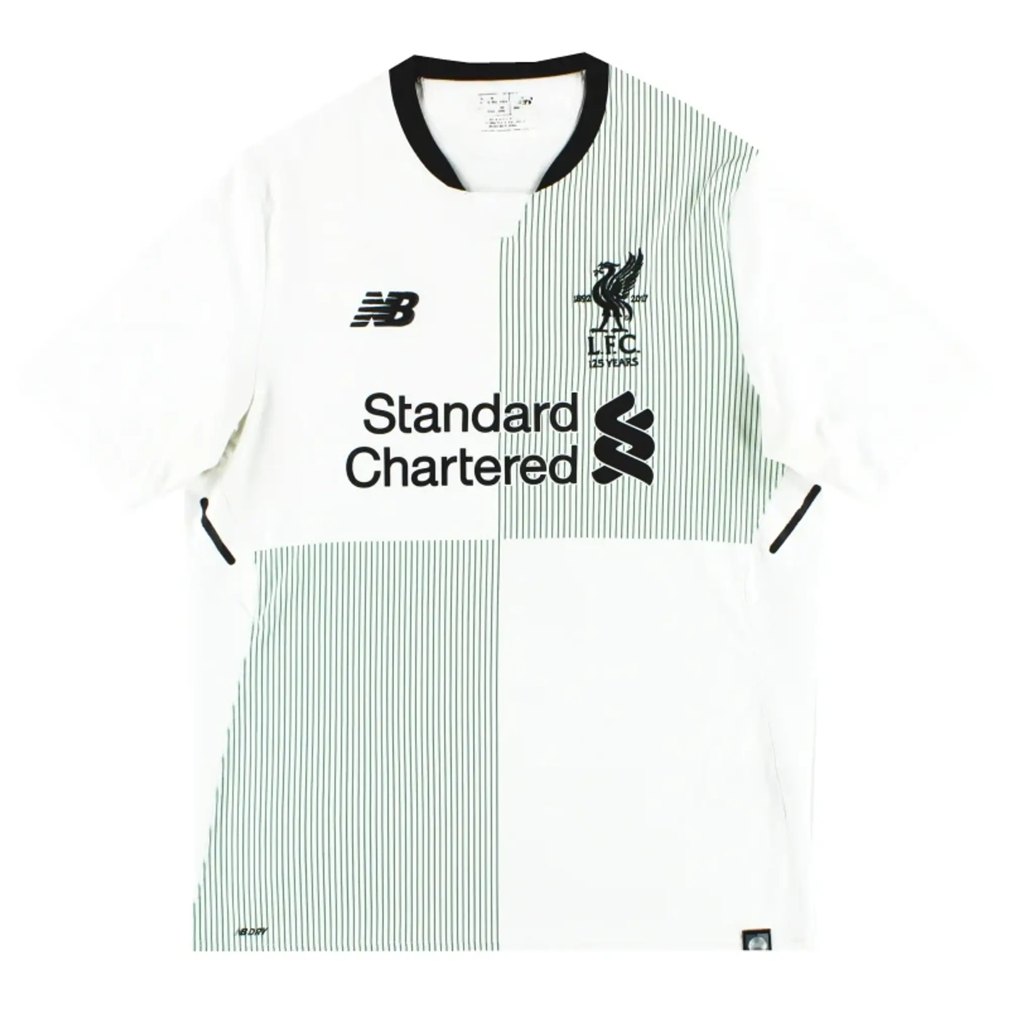 2017-18 Liverpool New Balance '125 Years' Away Shirt XXL - Liverpool / Excellent / XXL