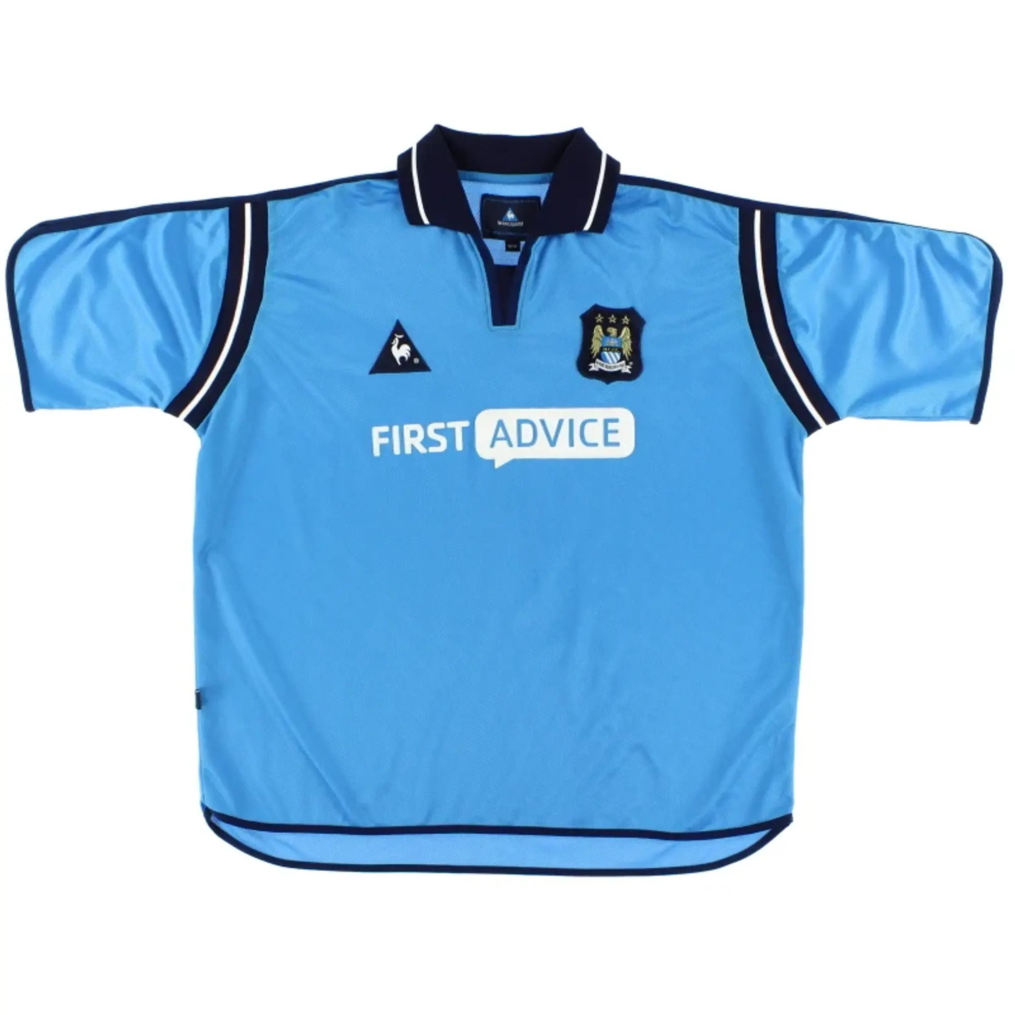 2002-03 Manchester City Le Coq Sportif  Home Shirt XL - Manchester City / Excellent / XL